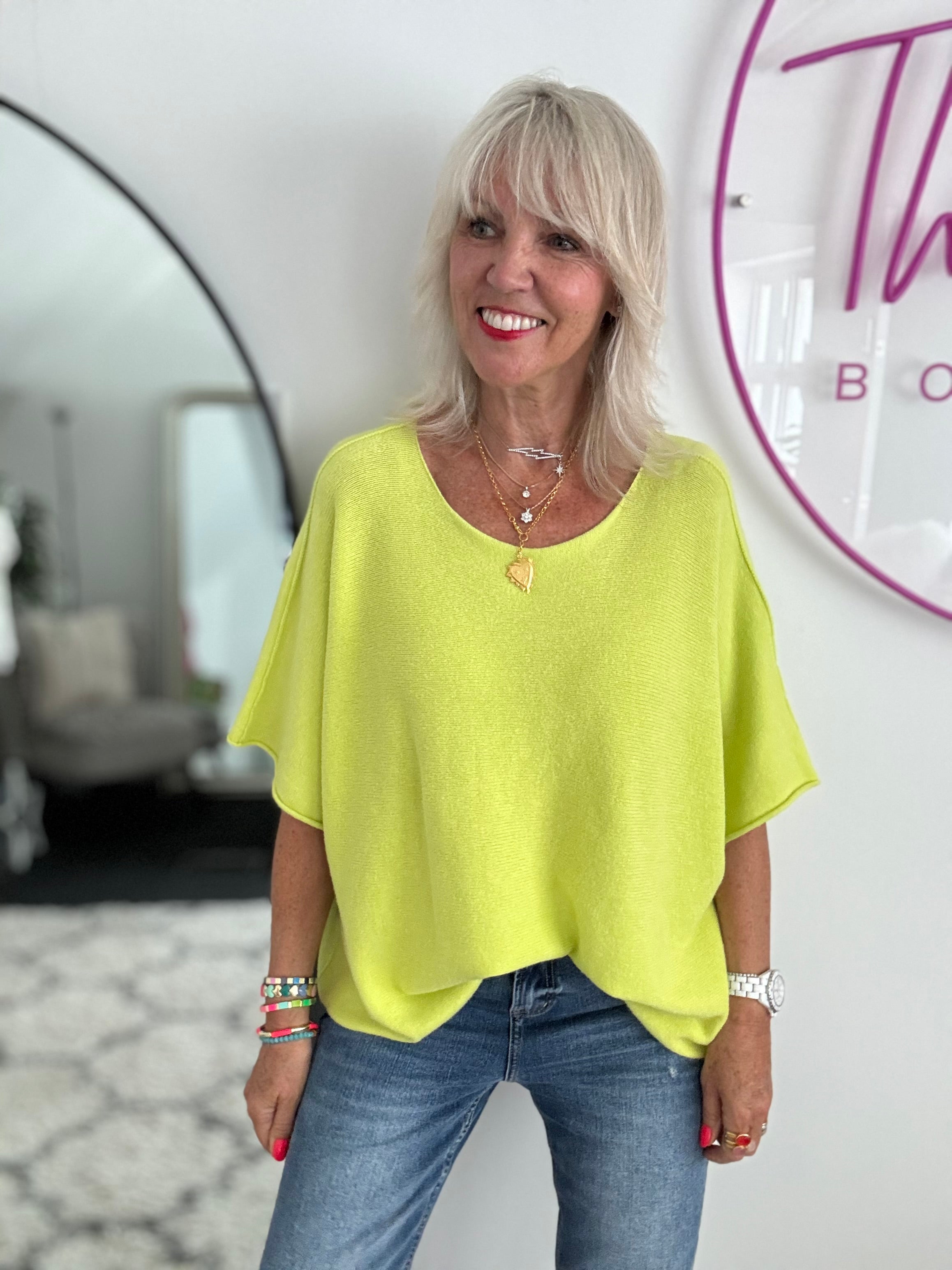 Slouch Knit in Citrus