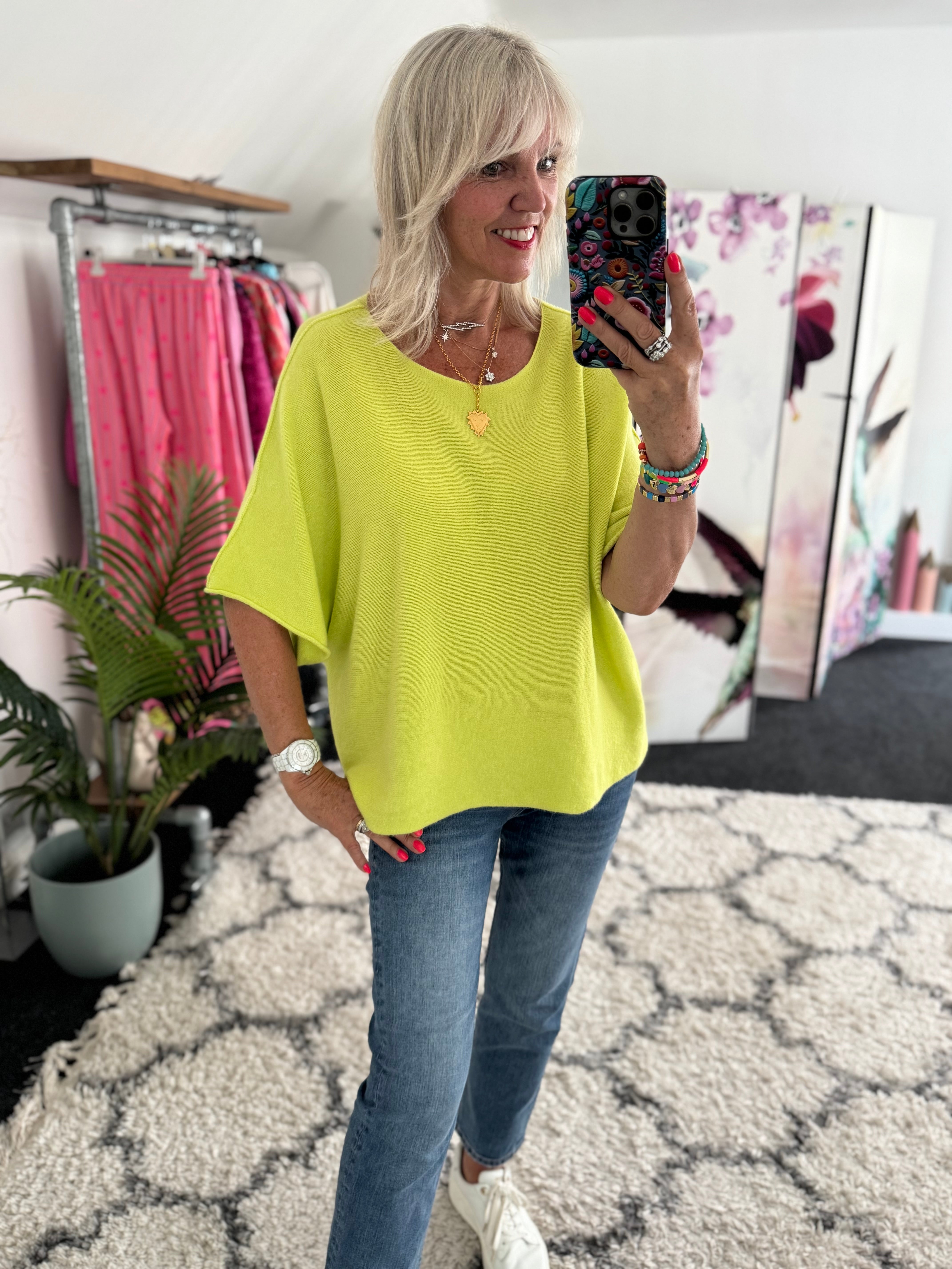 Slouch Knit in Citrus