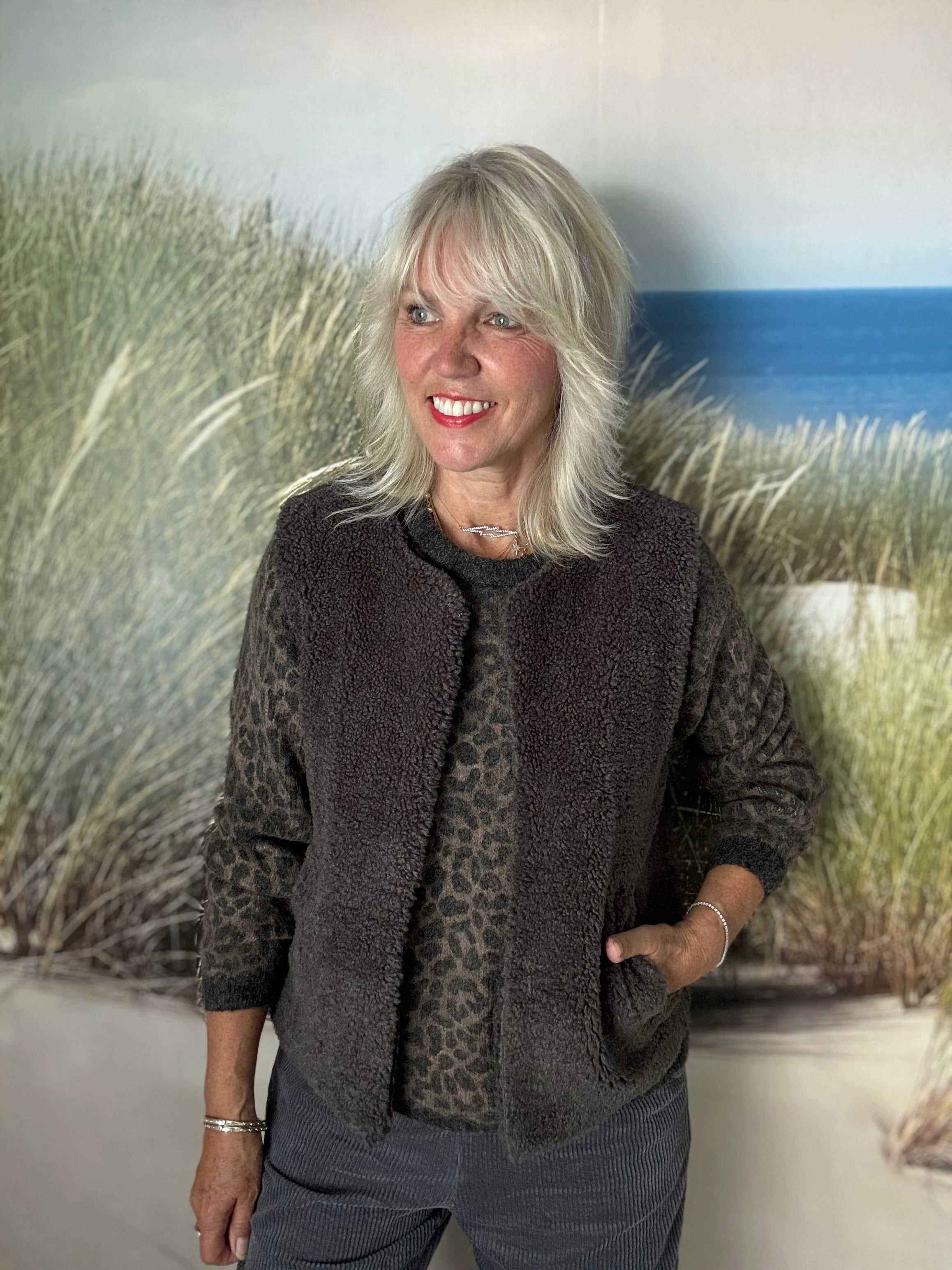 Luxe Leopard Print Jumper