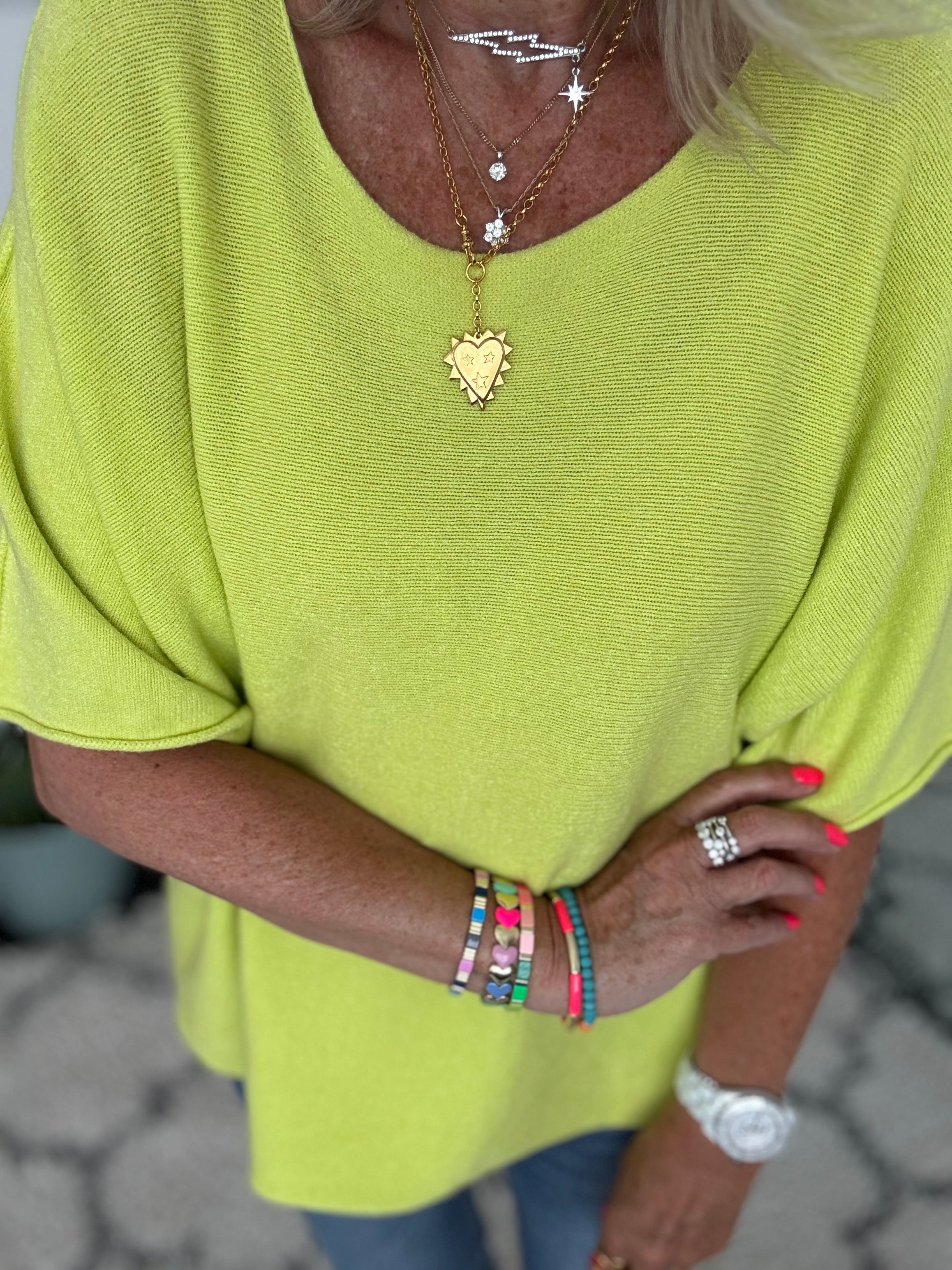 Slouch Knit in Citrus