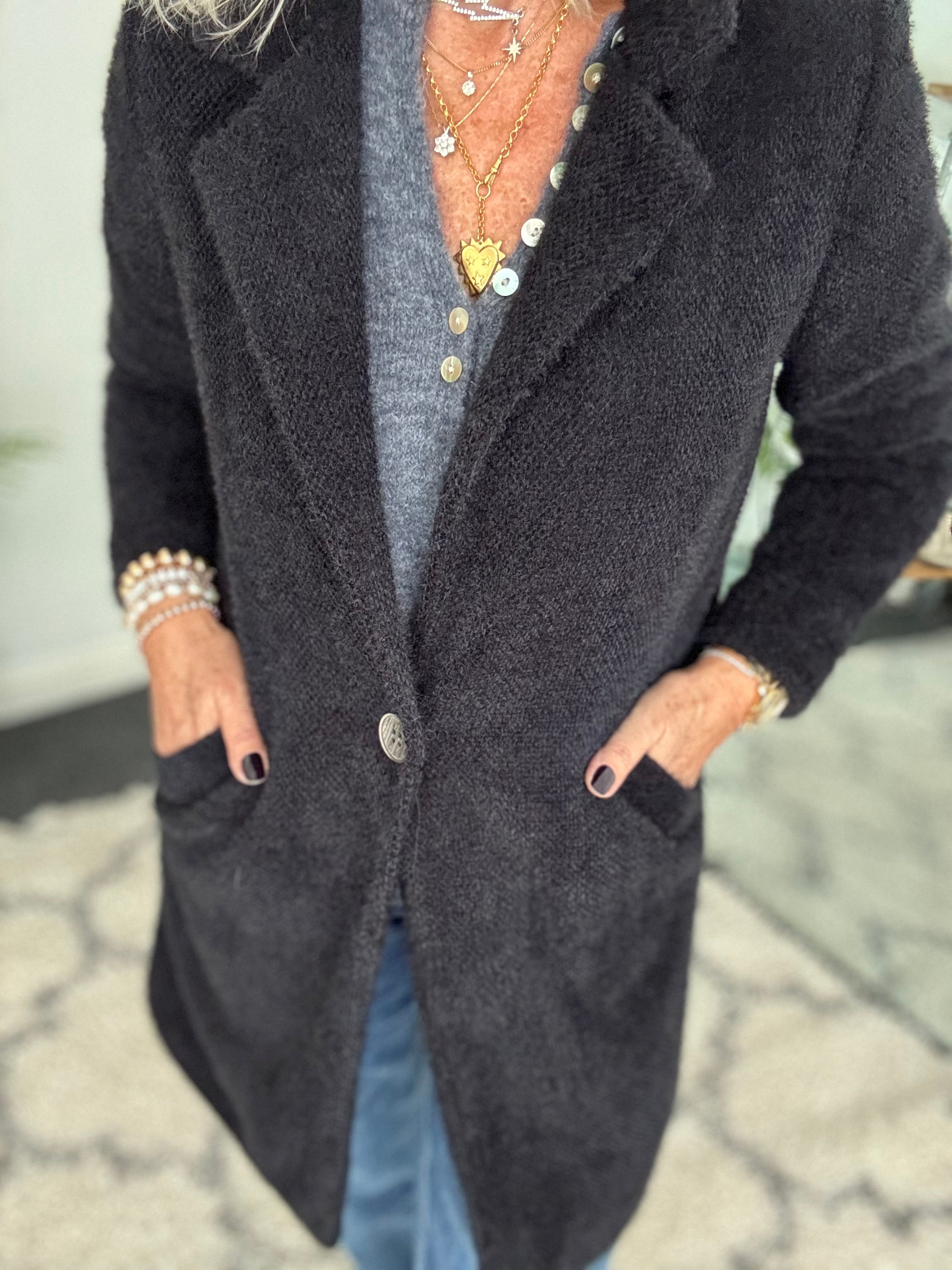 Luxe Coat in Black