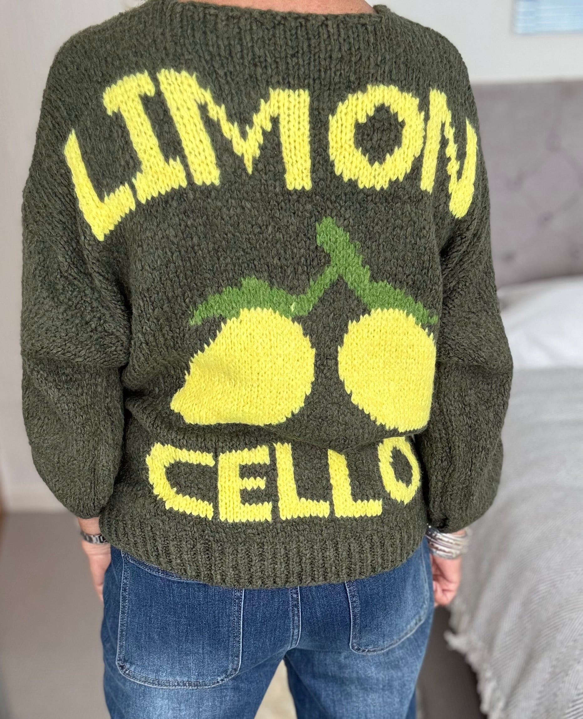 Limoncello Jumper in Khaki