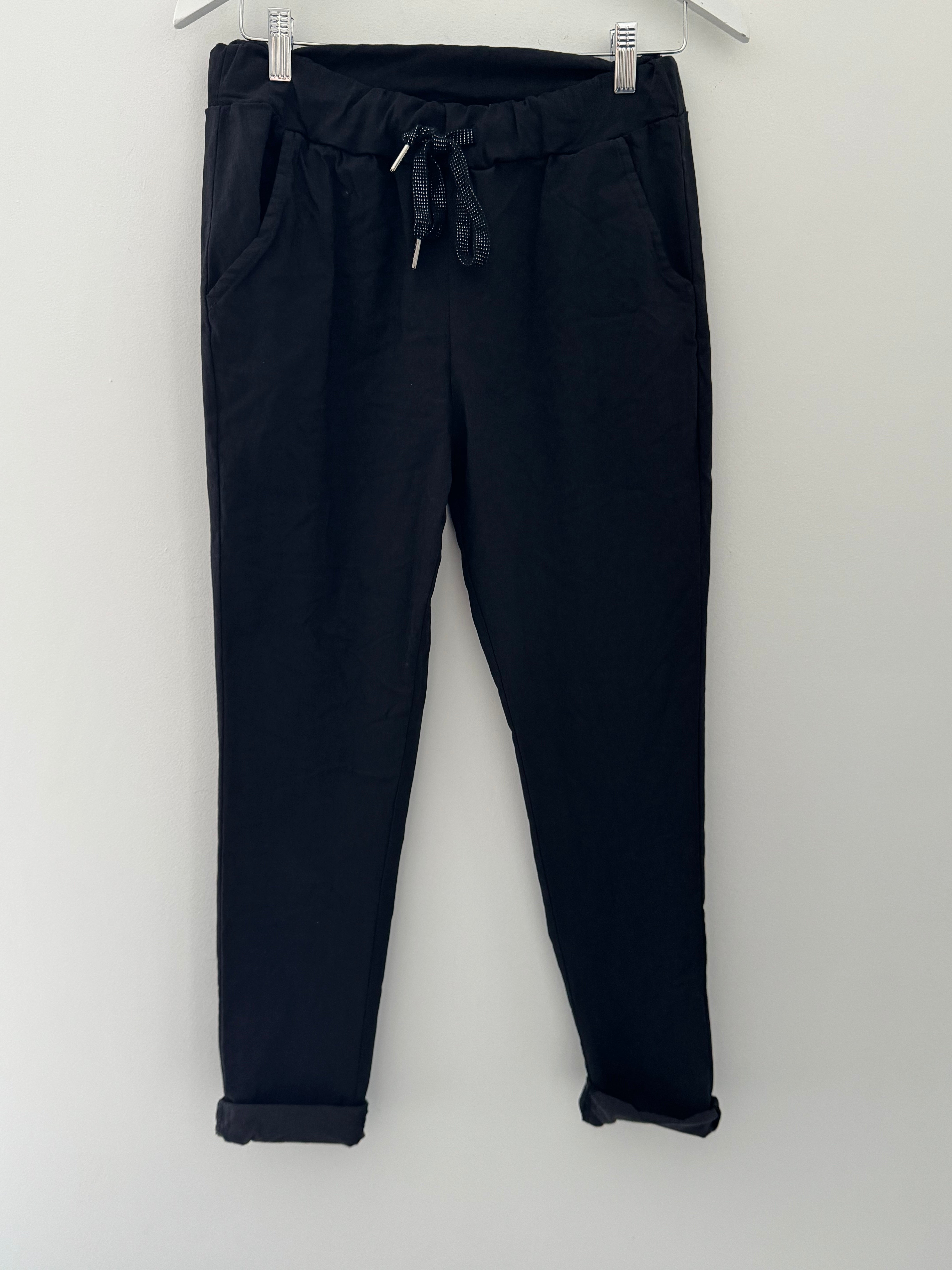 Super Stretch Joggers in Black