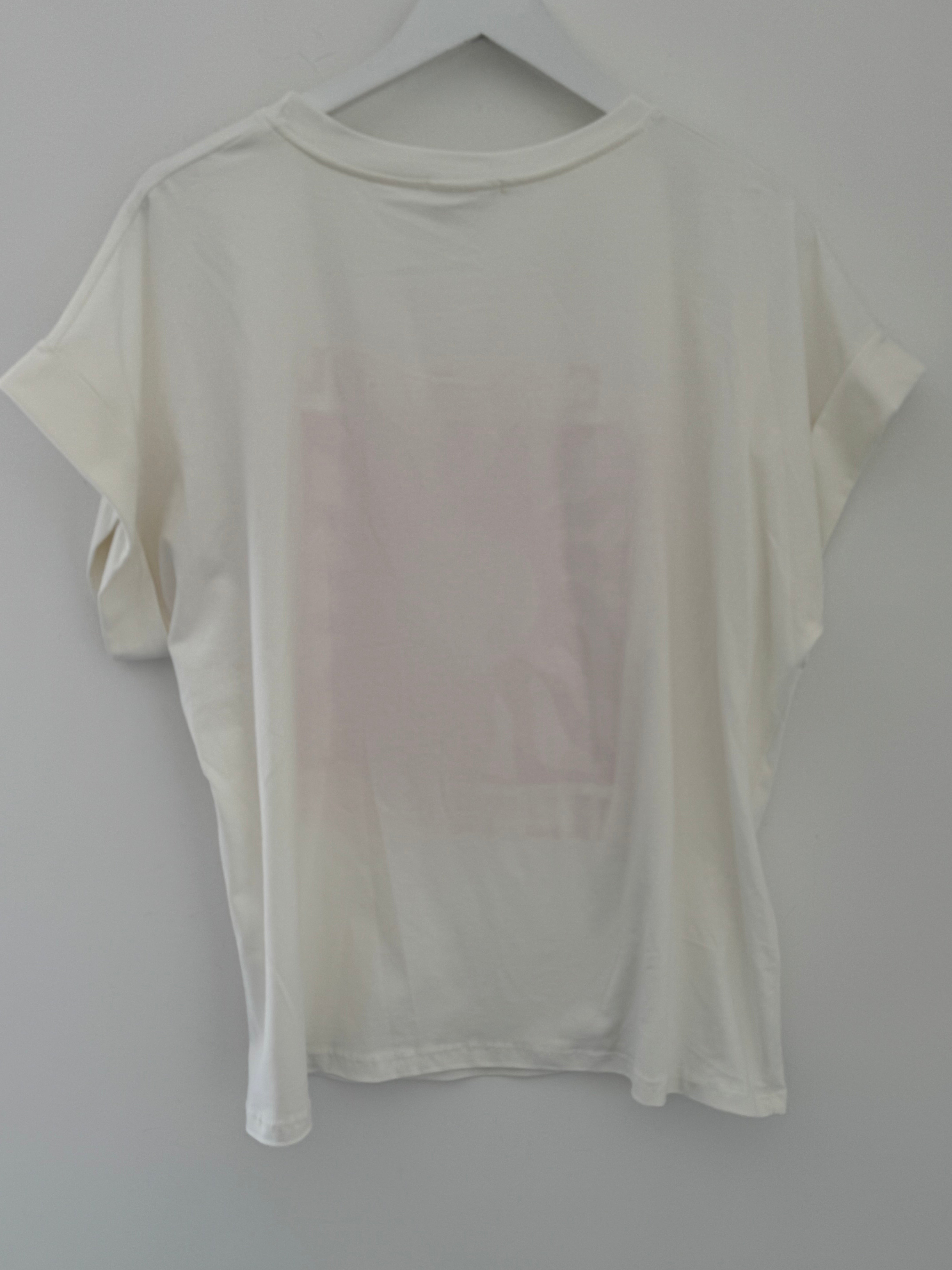 Le Soleil Tee in Ivory