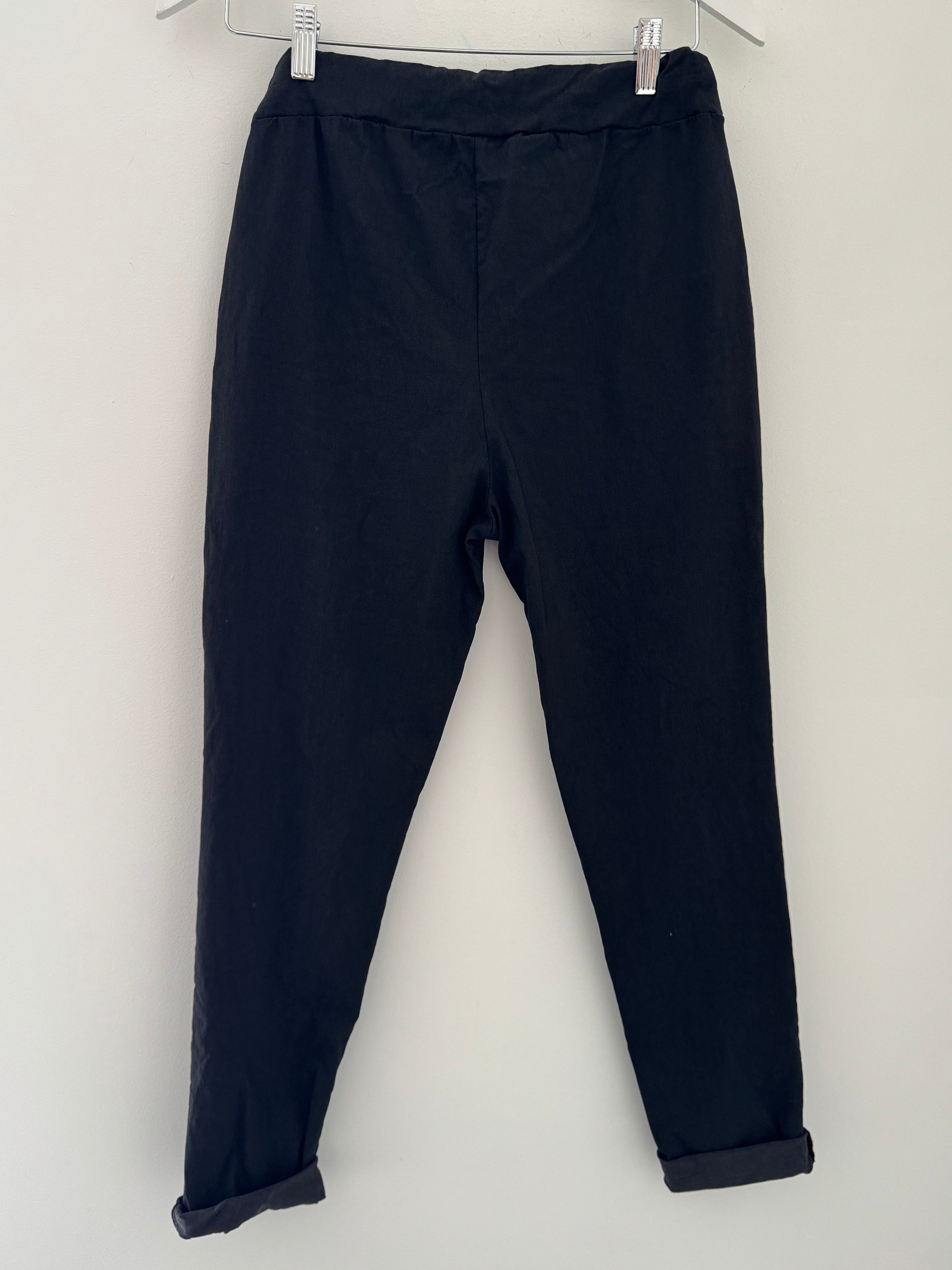 Super Stretch Joggers in Black