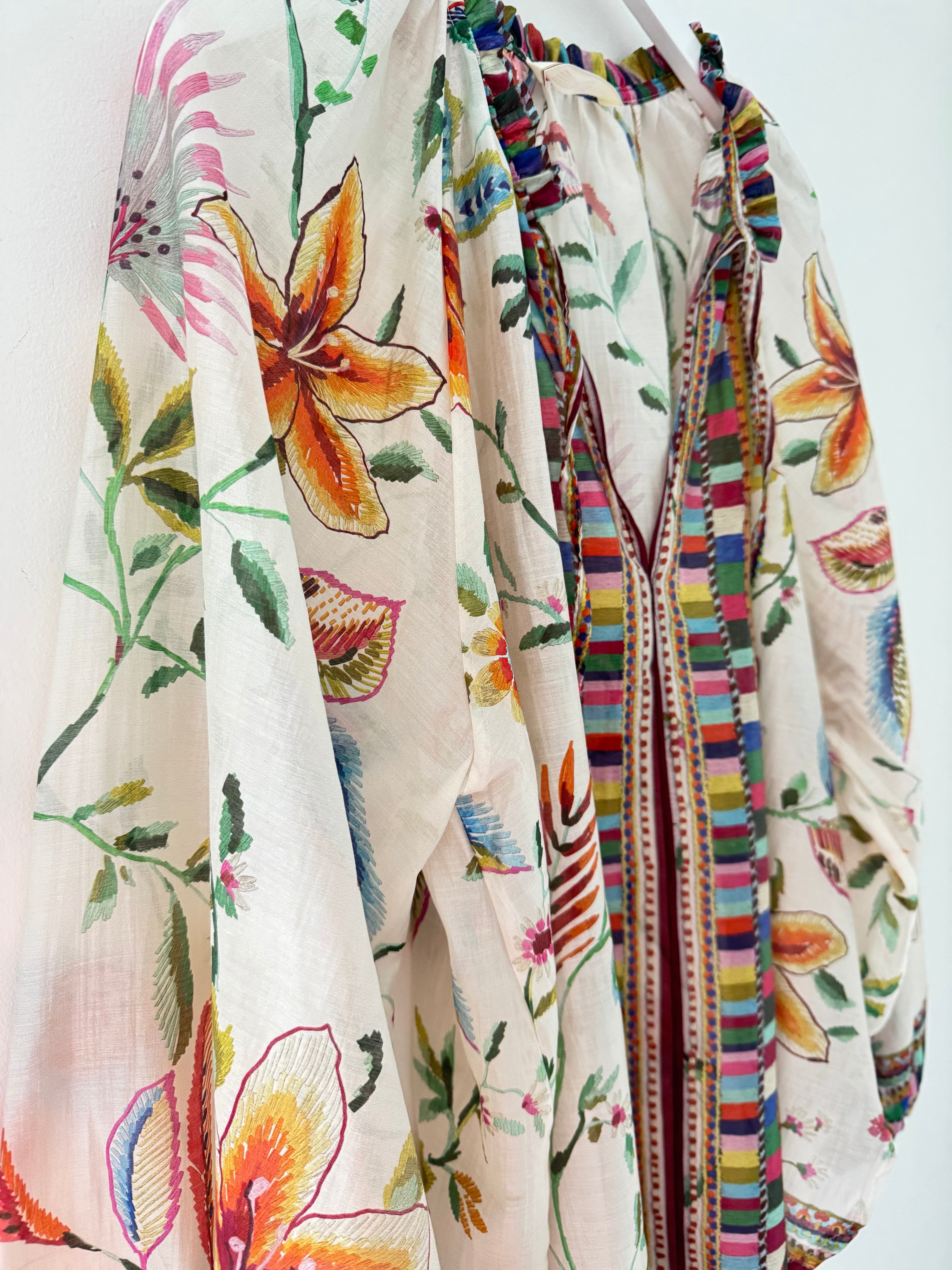 Designer Silky Boho Blouse