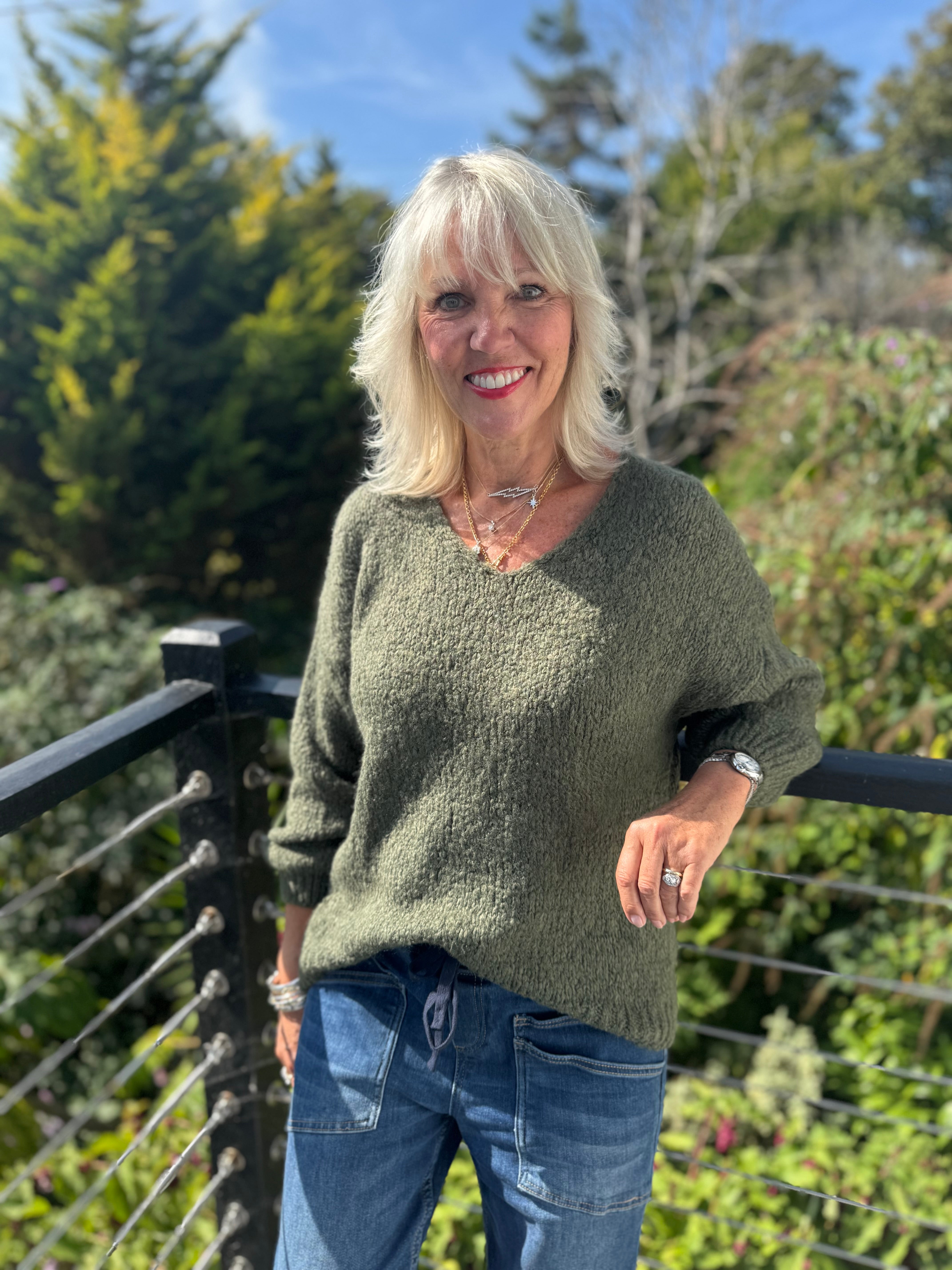 Limoncello Jumper in Khaki