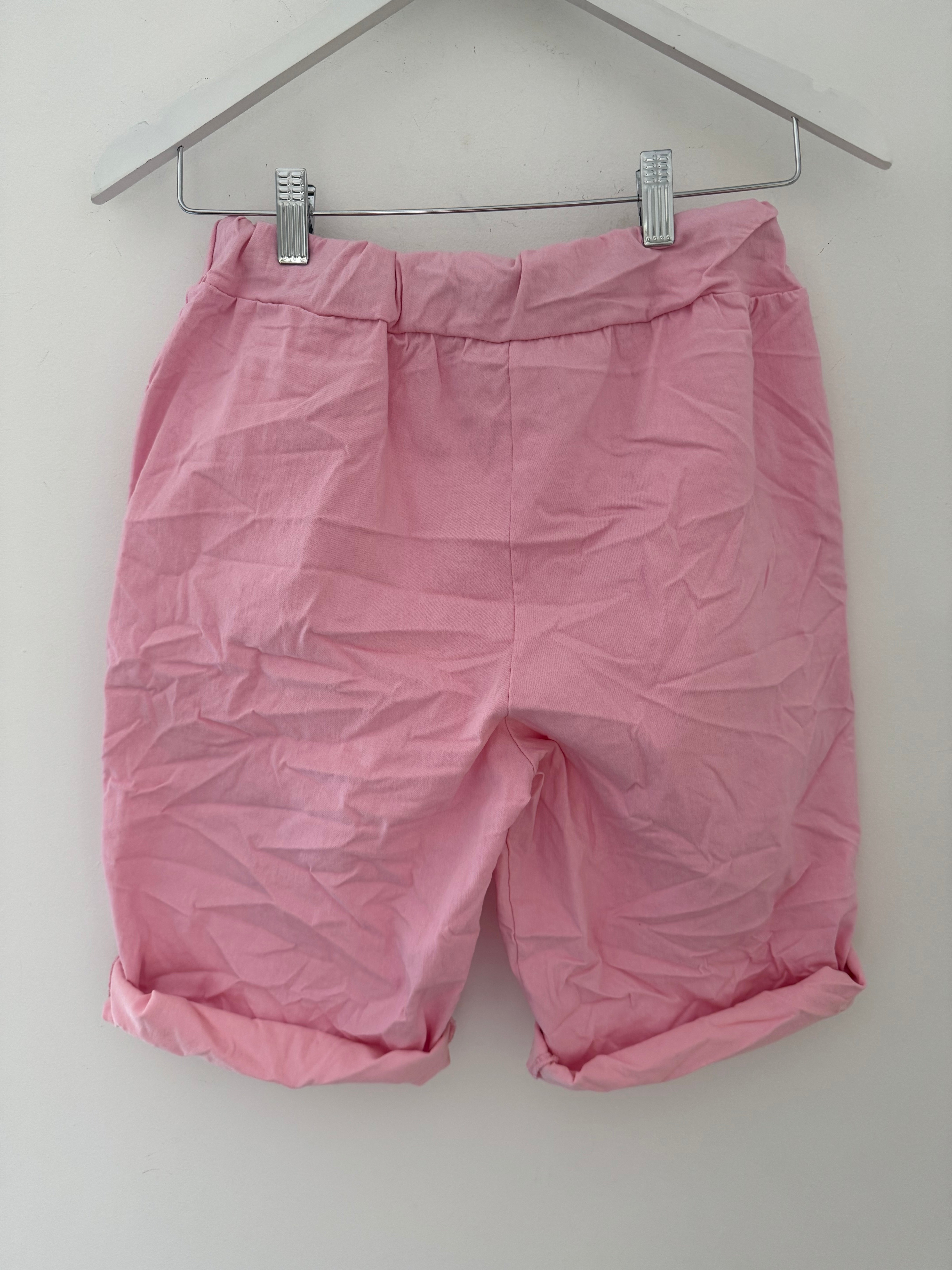 Super Stretch Shorts in Candy Pink