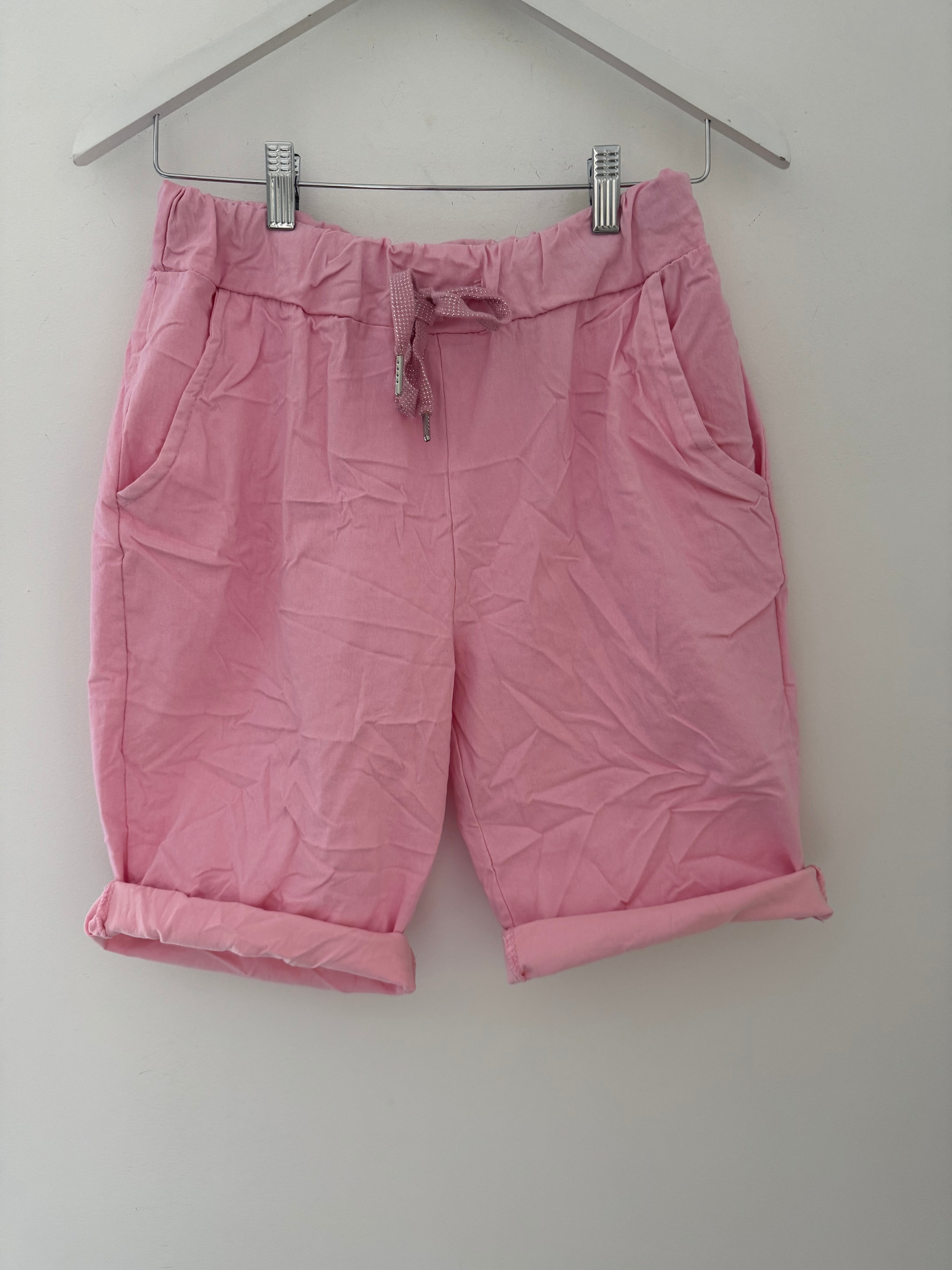 Super Stretch Shorts in Candy Pink