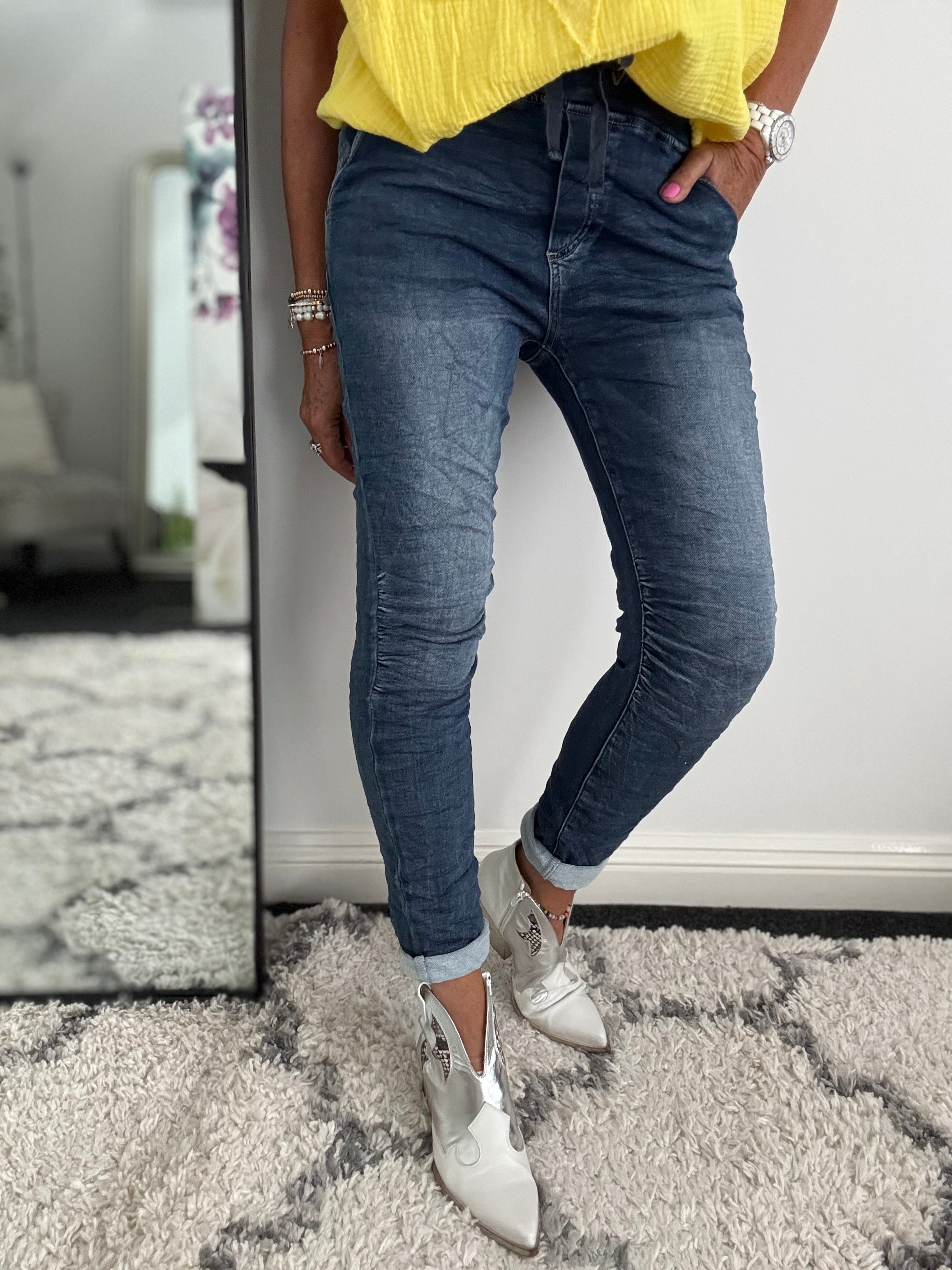 Denim Jean Joggers