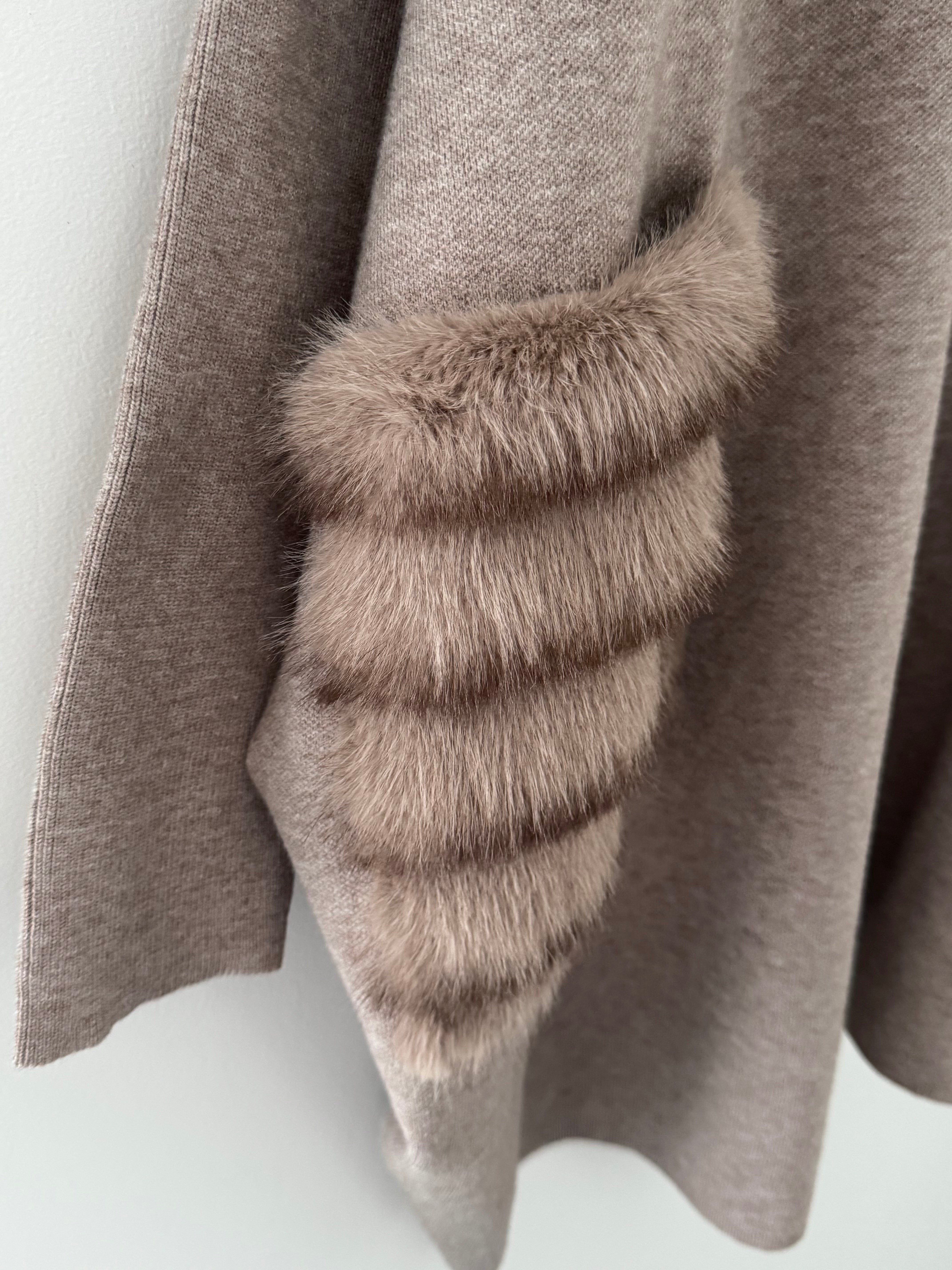 Cocoon Coatigan in Mocha