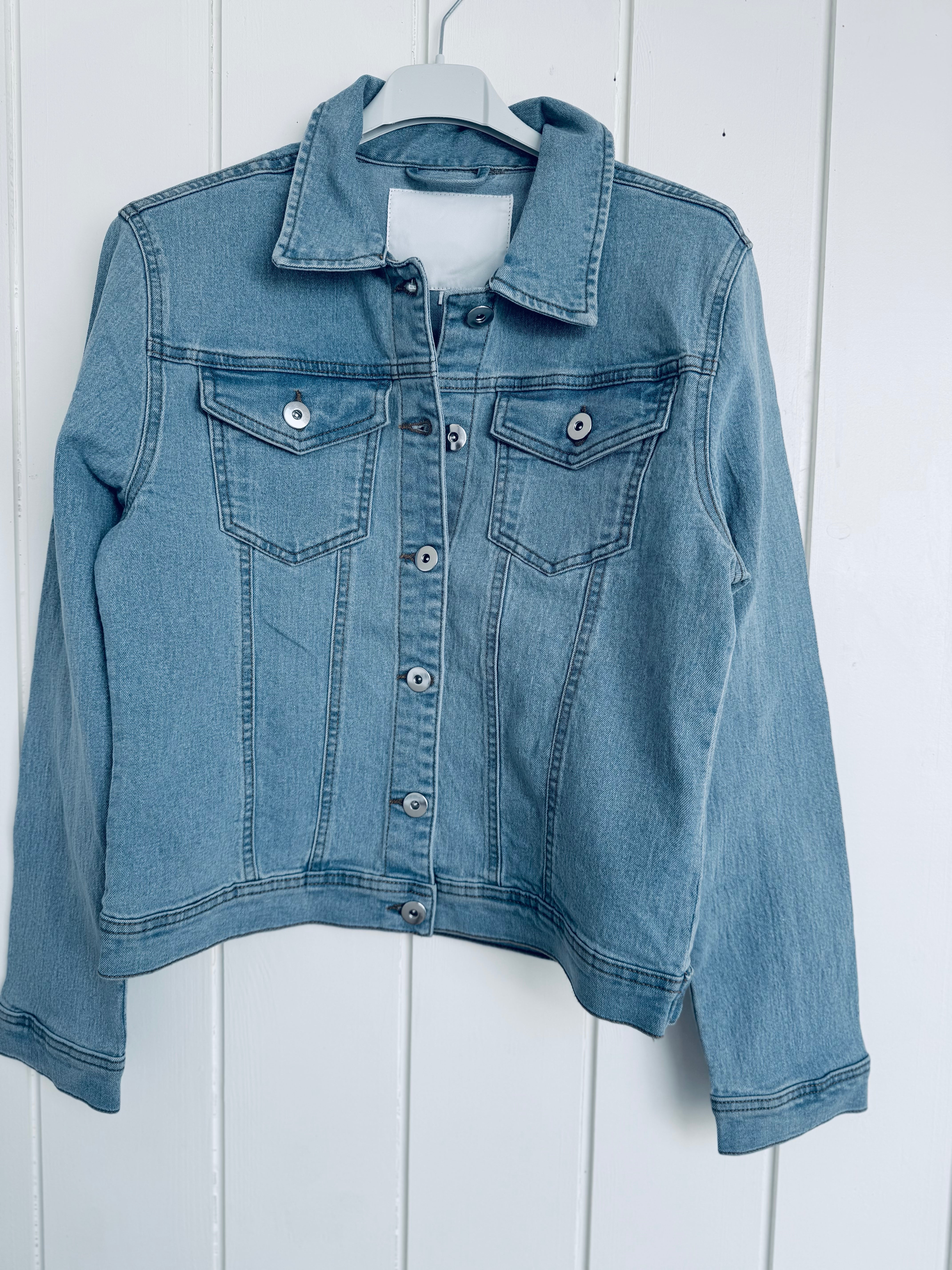 Light Denim Stretch Jacket