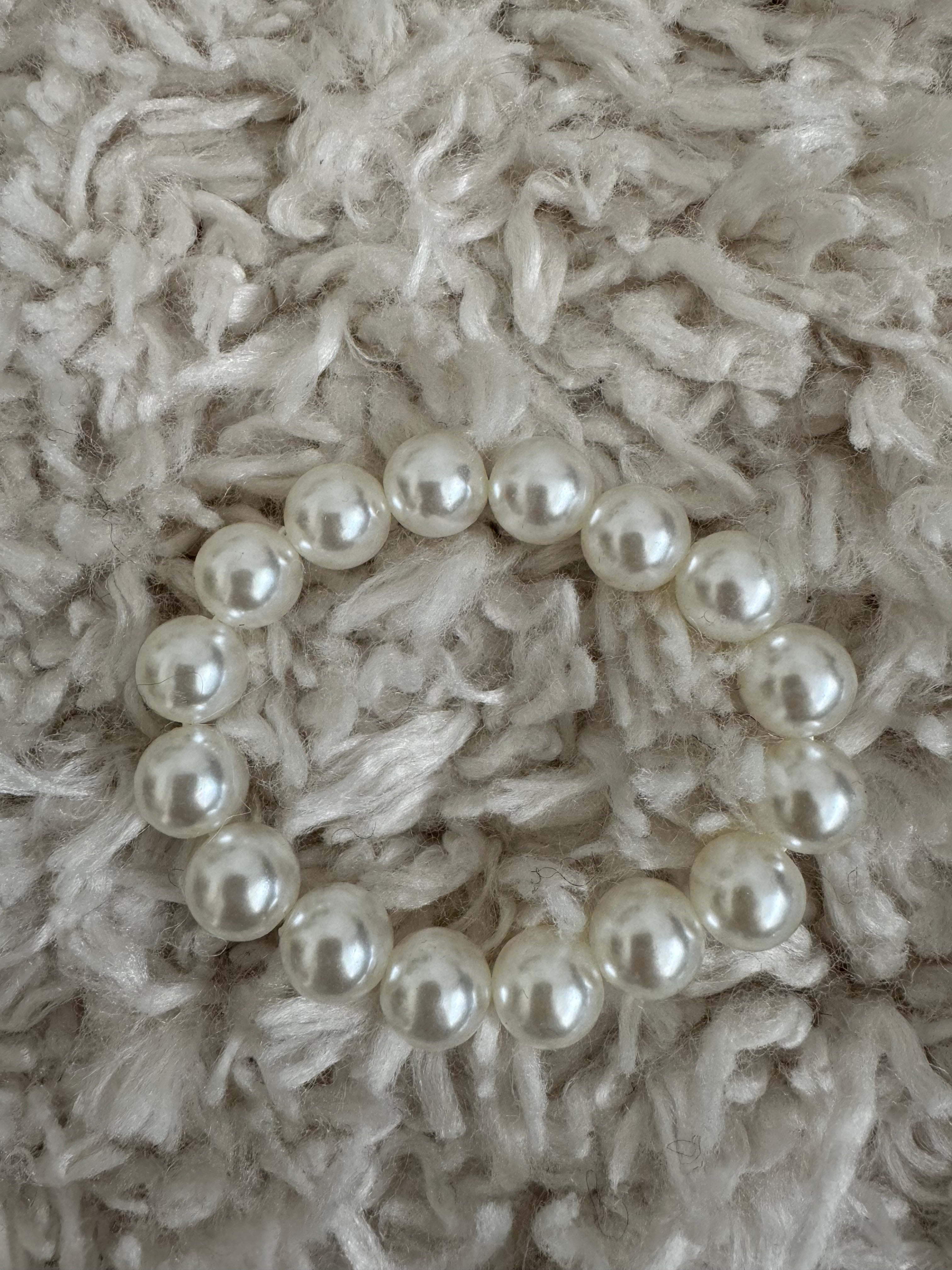 Pearl Ball Bead Bracelet