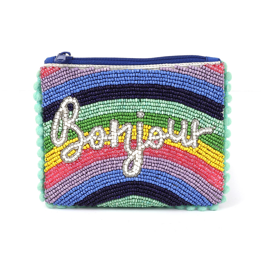 Bonjour Beaded Purse