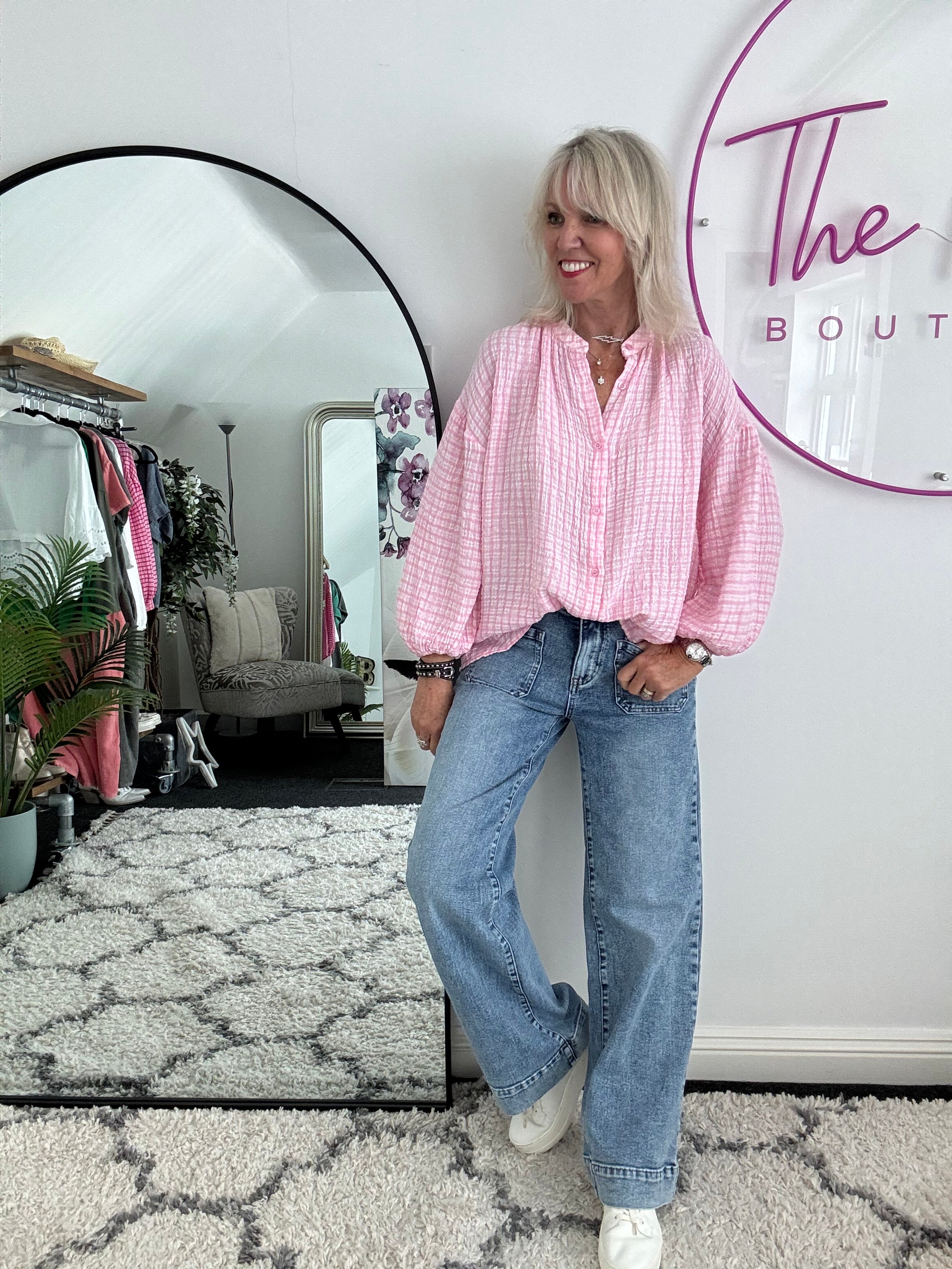 Premium Stretch Jeans with Front Pockets