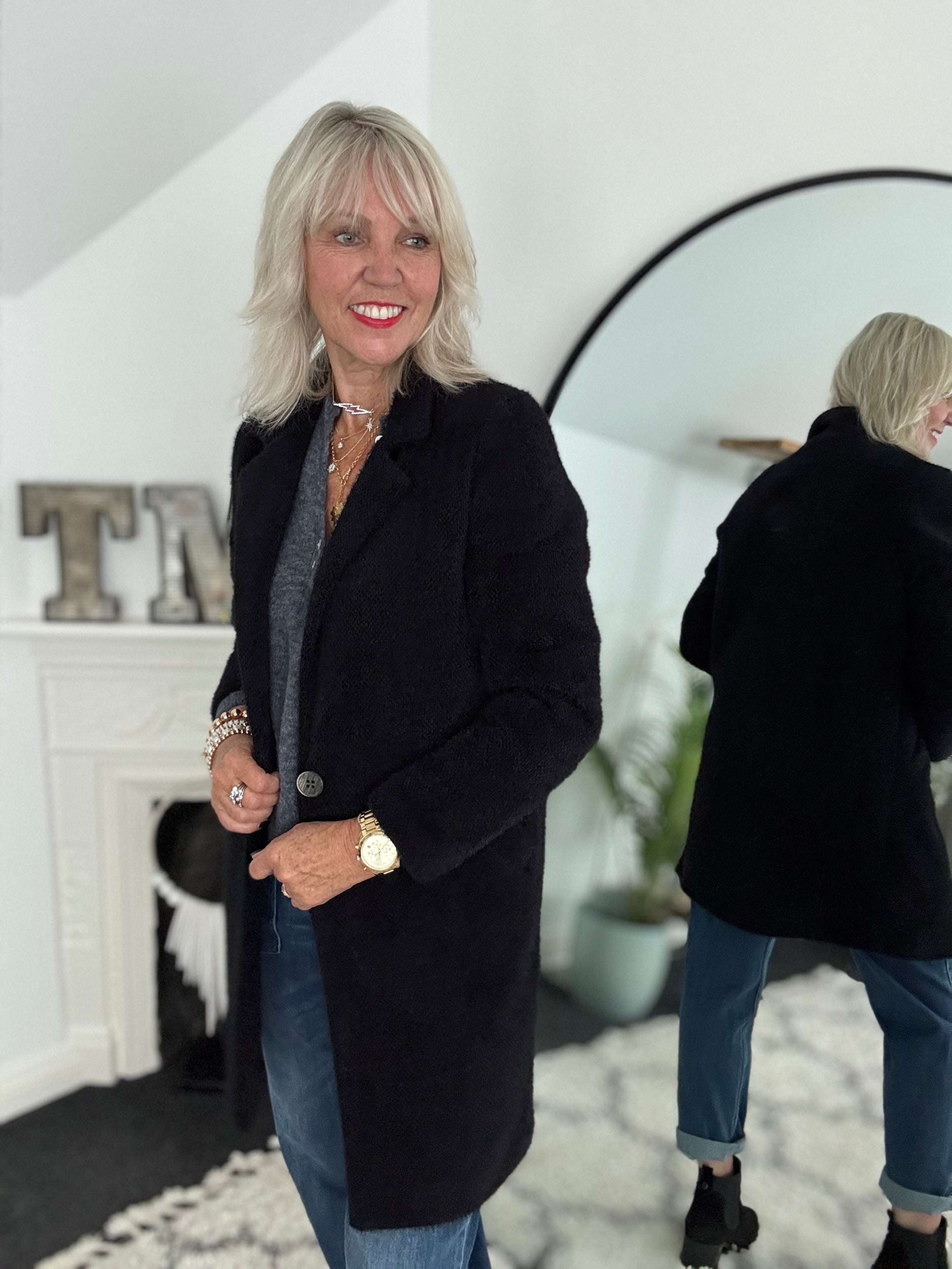 Luxe Coat in Black