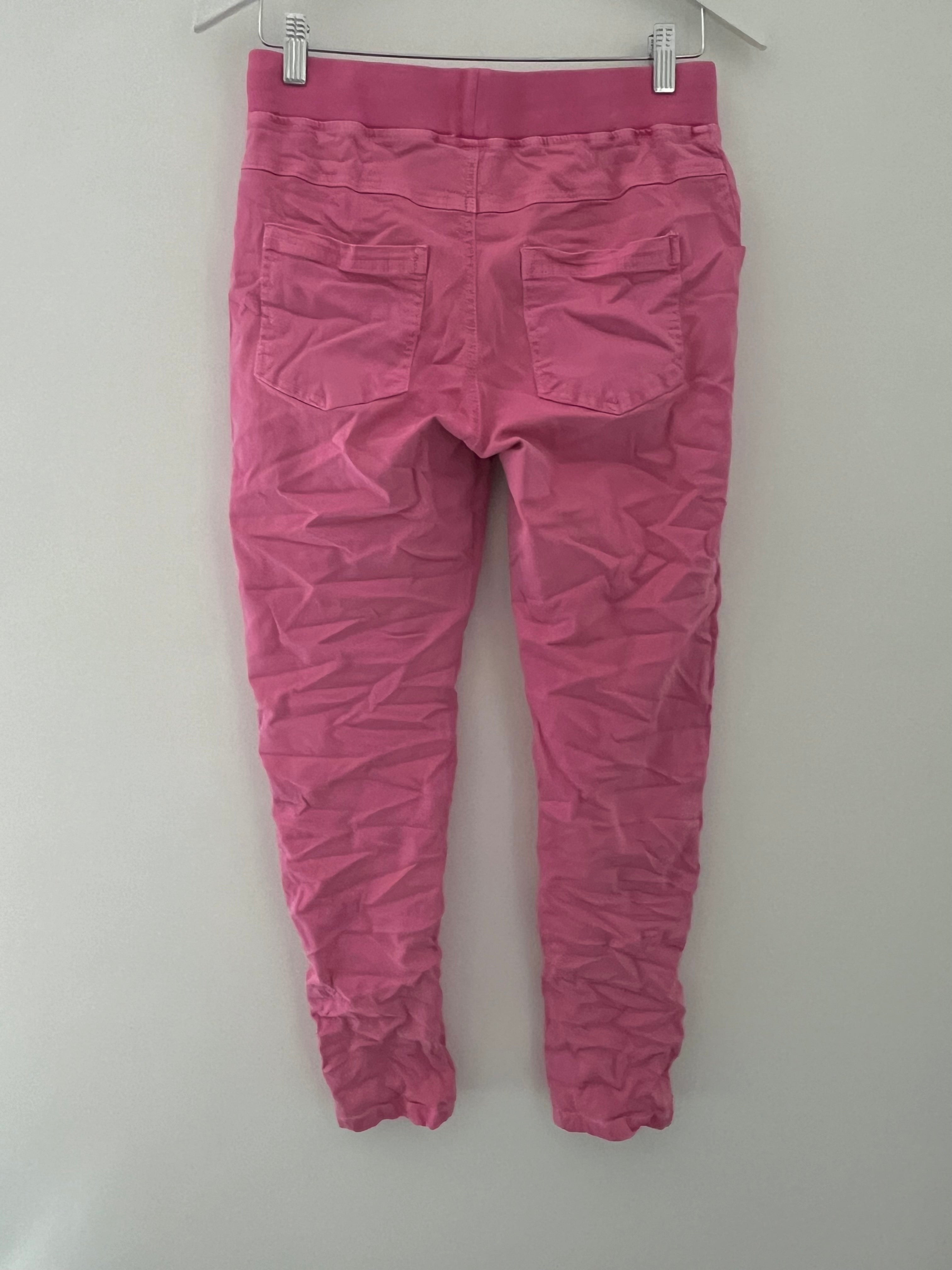 Pull on Jeans in Pink