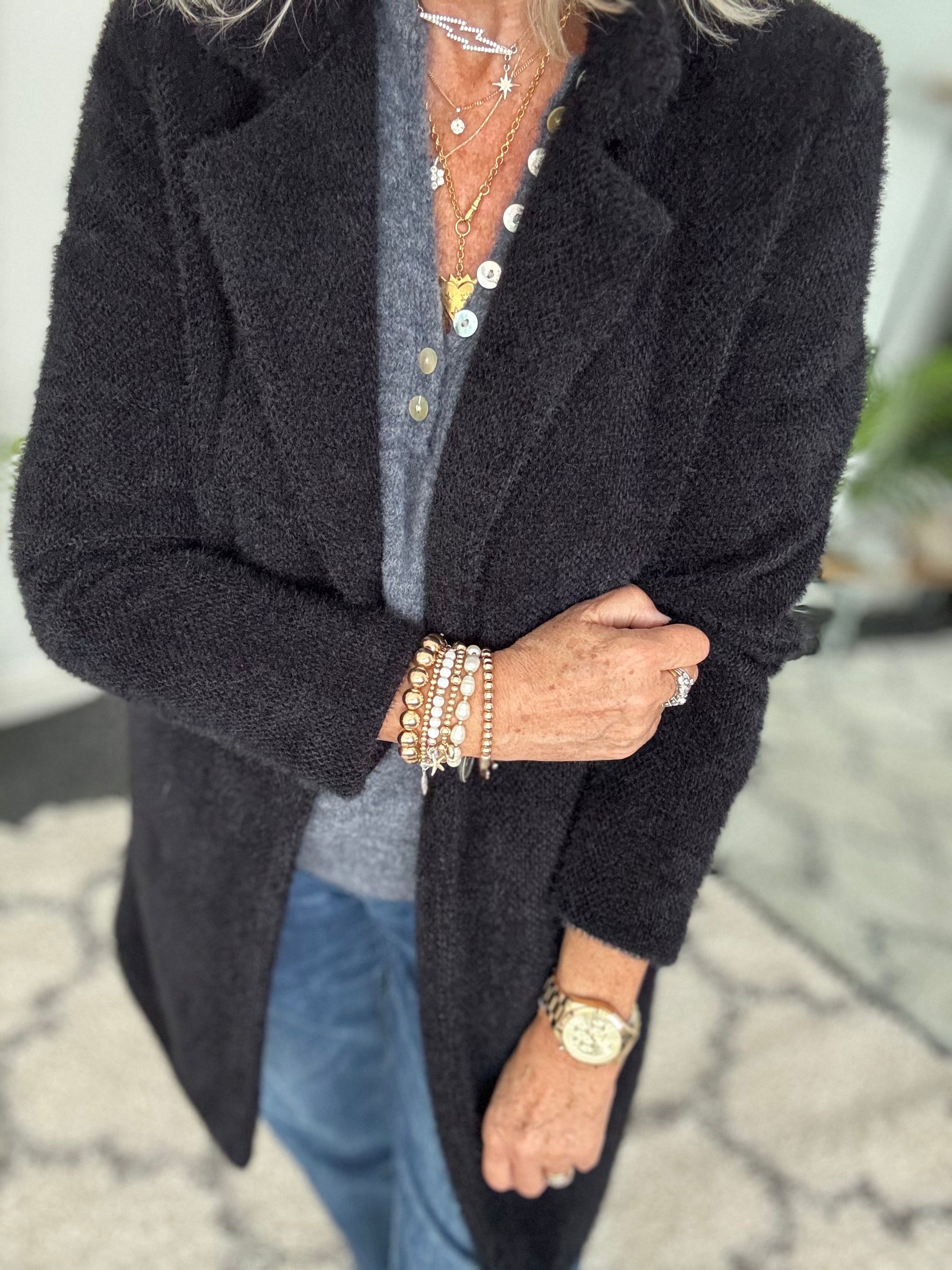 Luxe Coat in Black