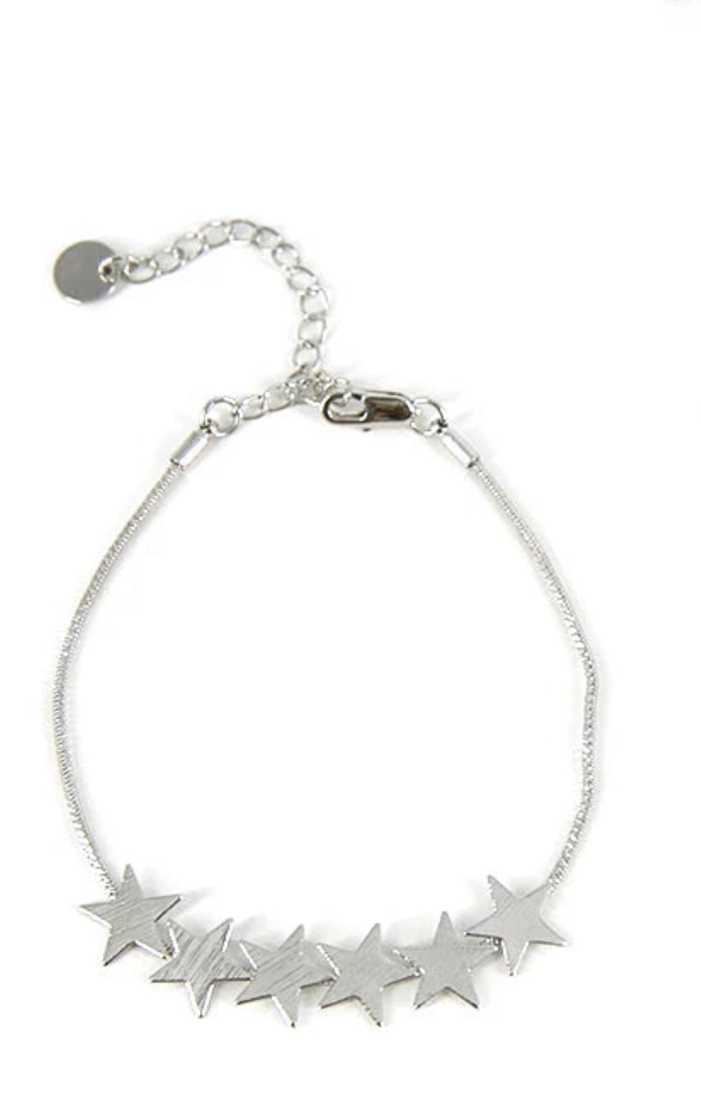 Multi Star Silver Bracelet