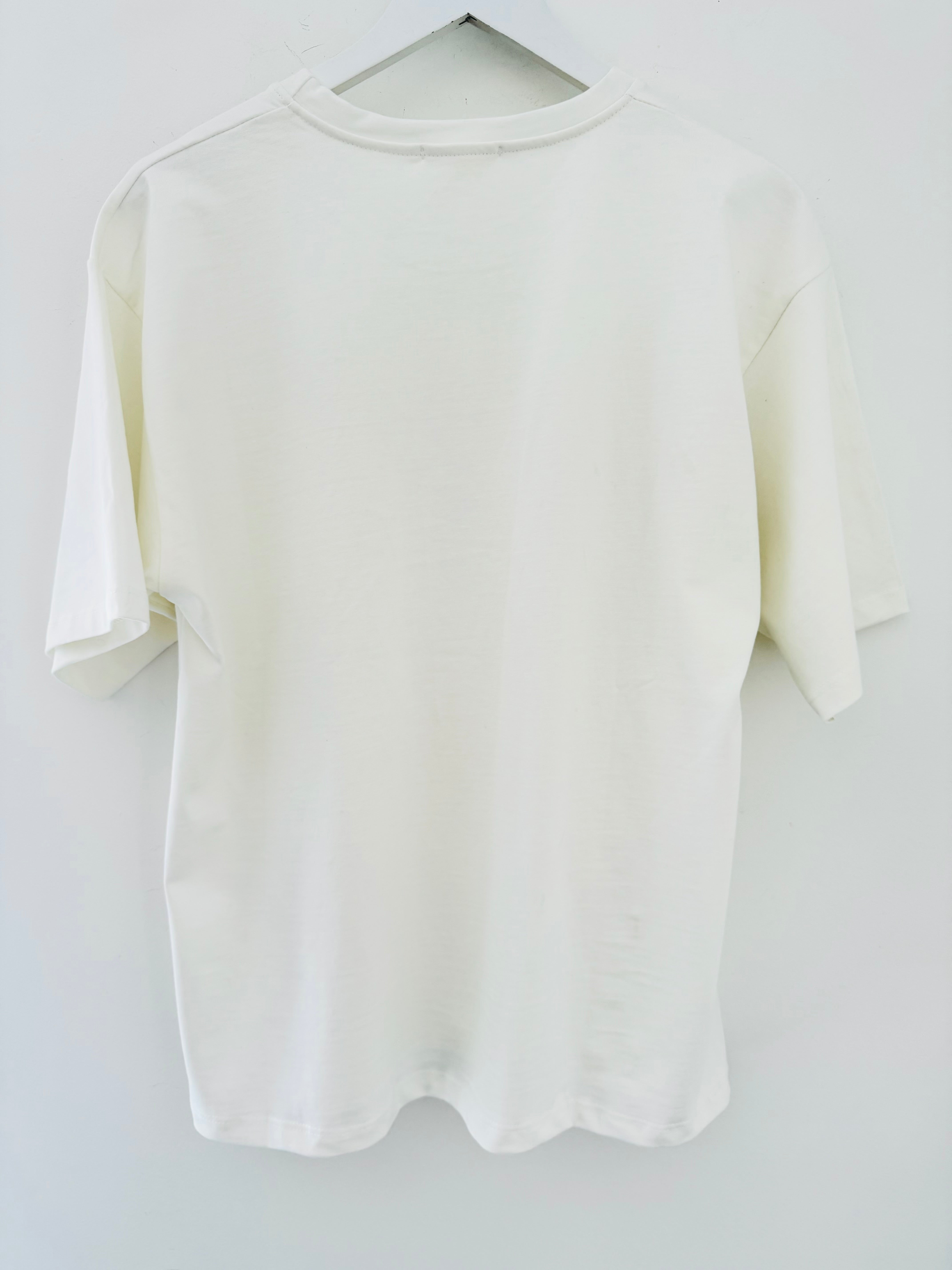 Unique Logo Tee in White