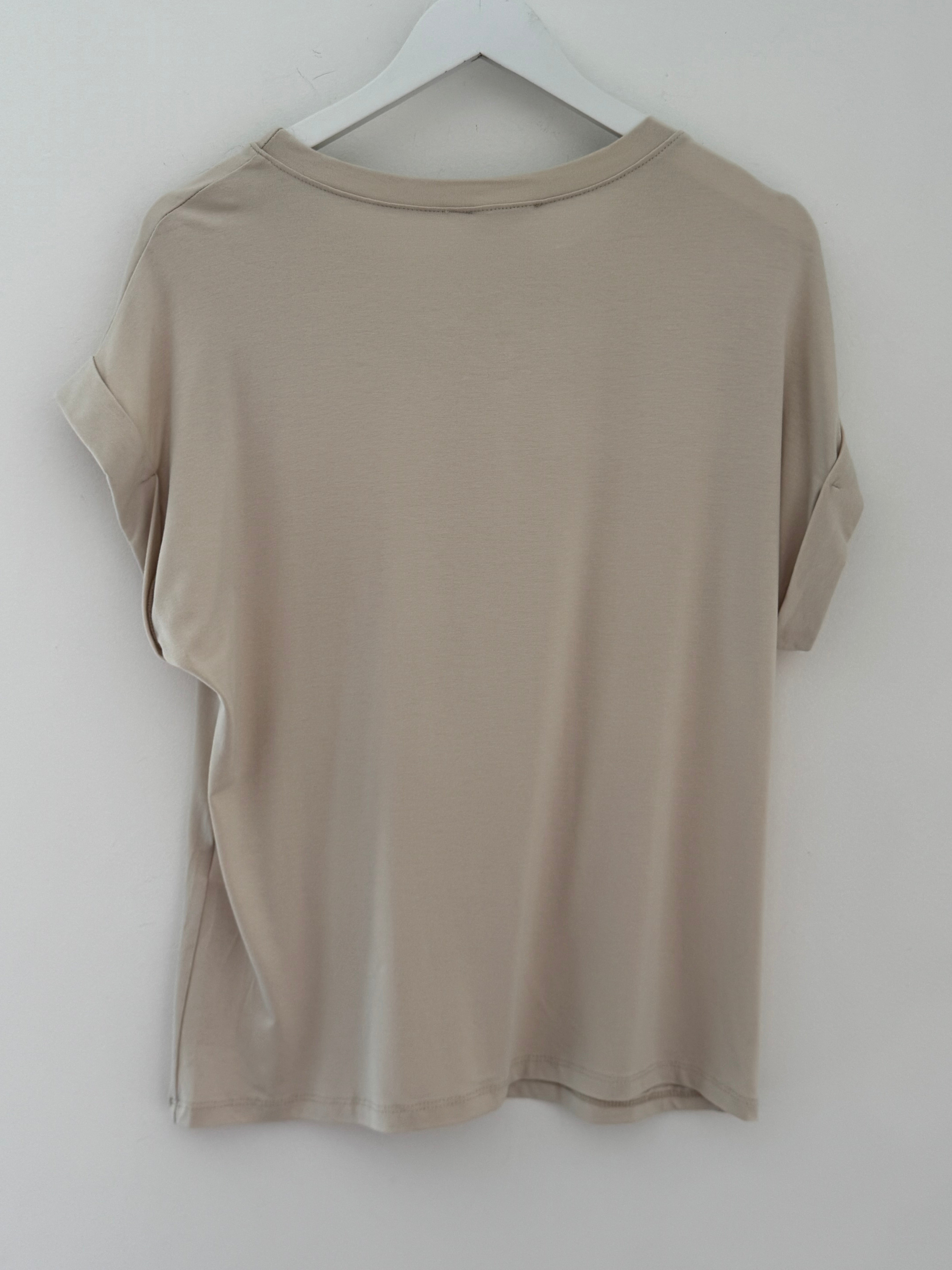 Soft Touch Tee in Stone