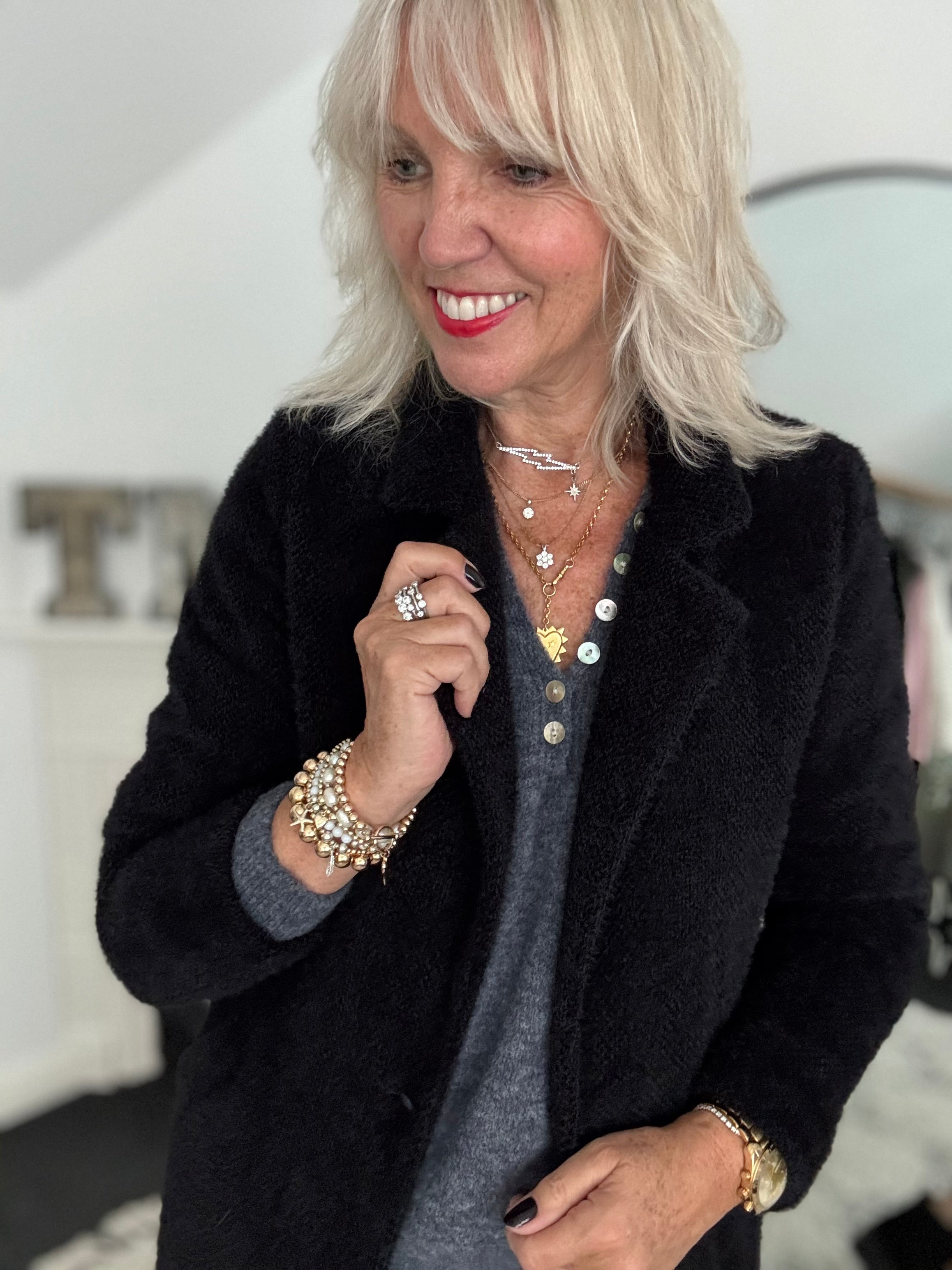 Luxe Coat in Black