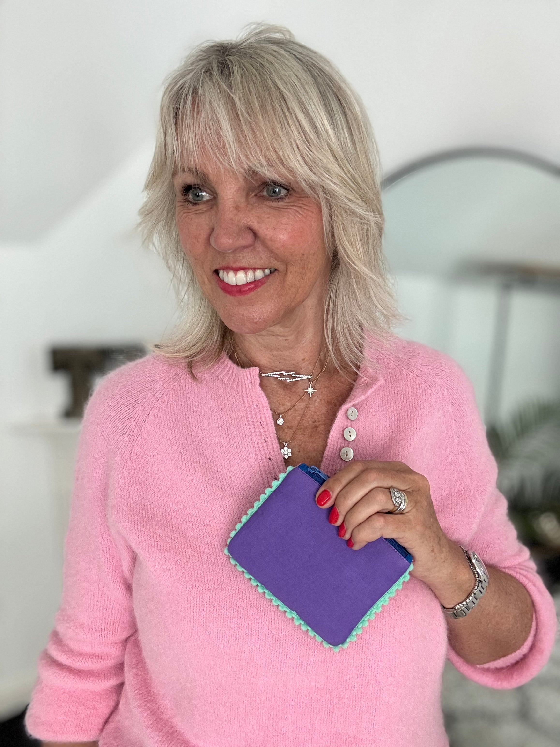 Bonjour Beaded Purse