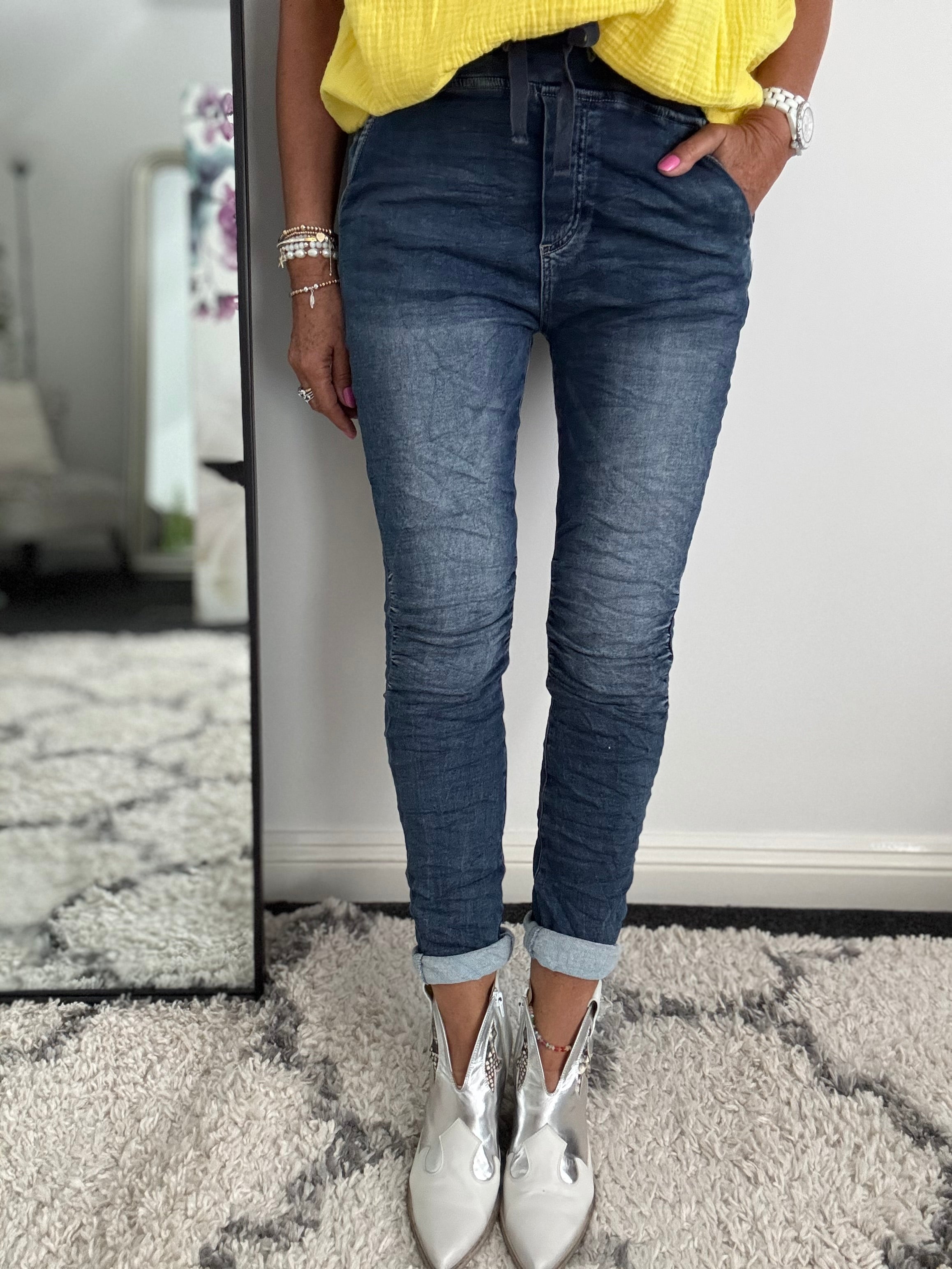 Denim Jean Joggers