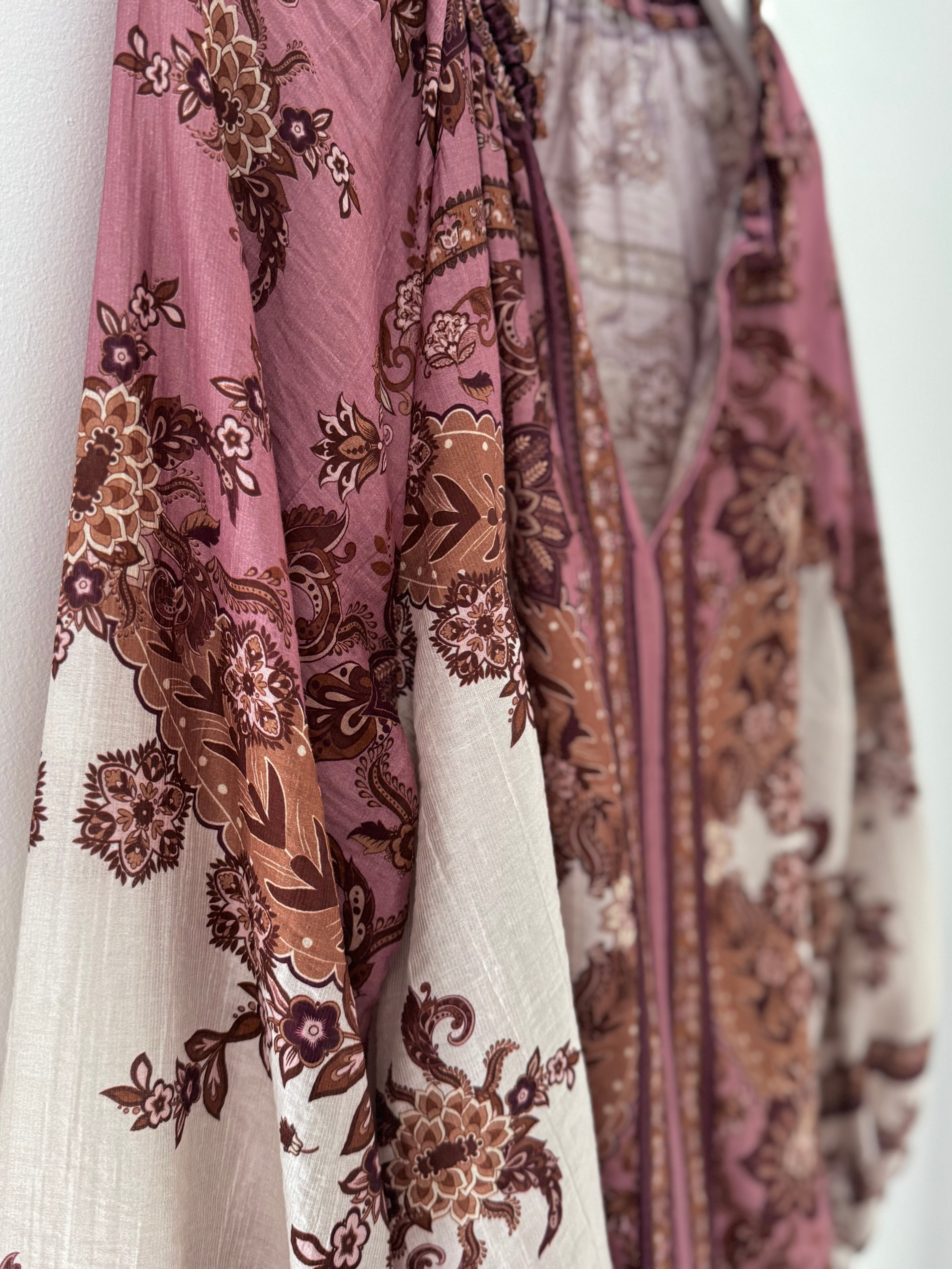 Designer Silky Paisley Blouse