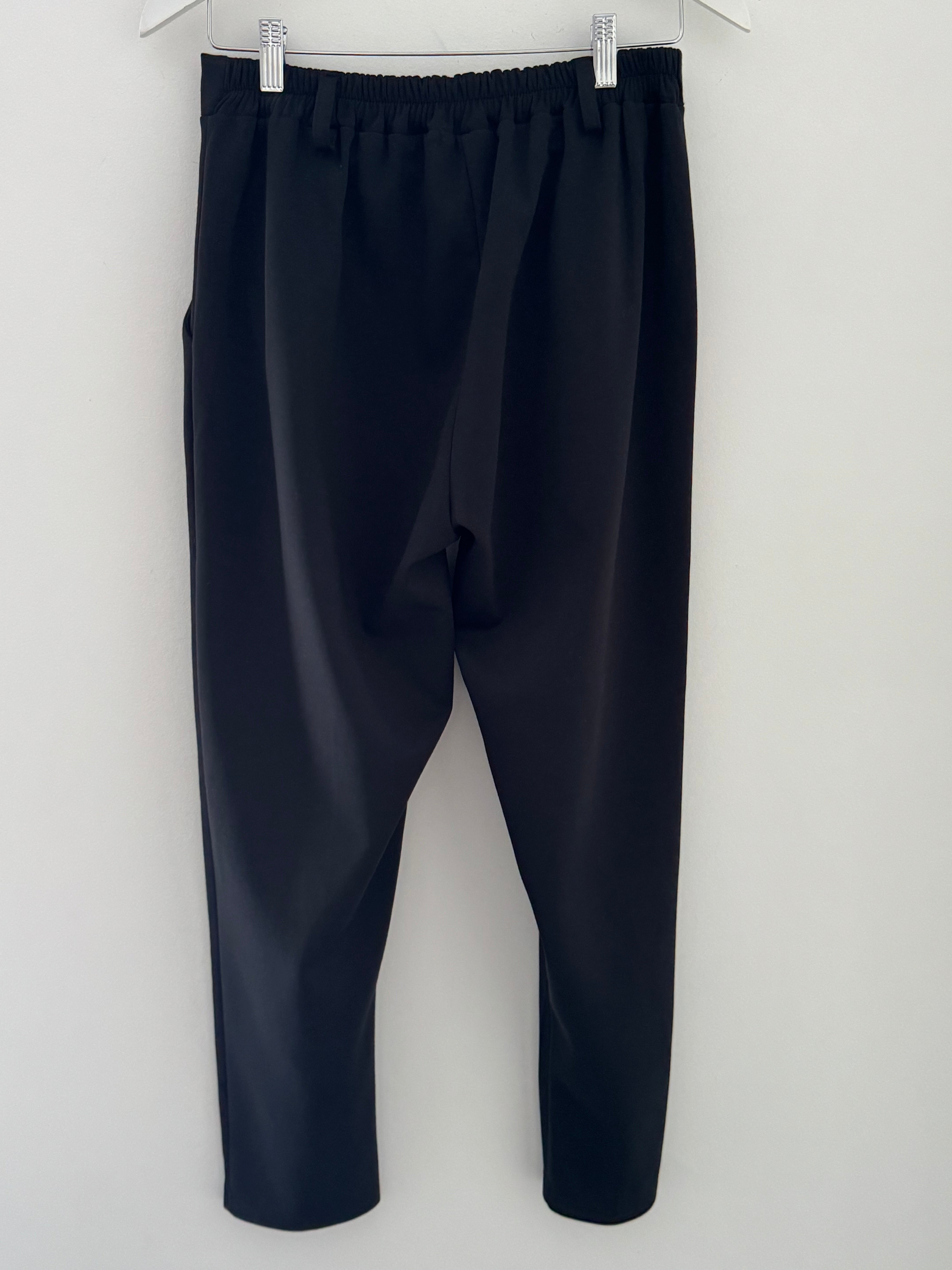 Luxe Stretch Trousers in Black
