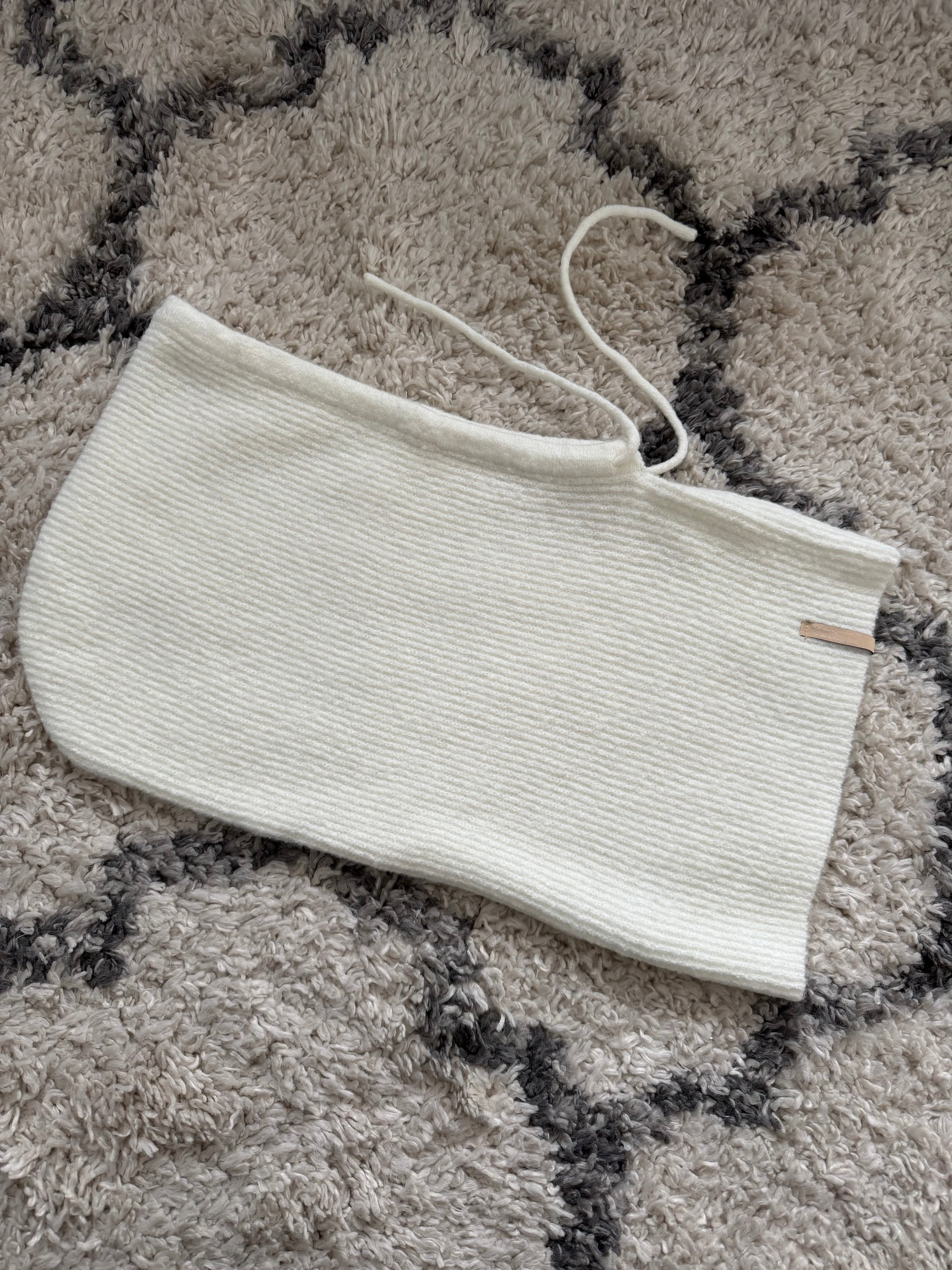 Luxe Hooded Snood in Ivory