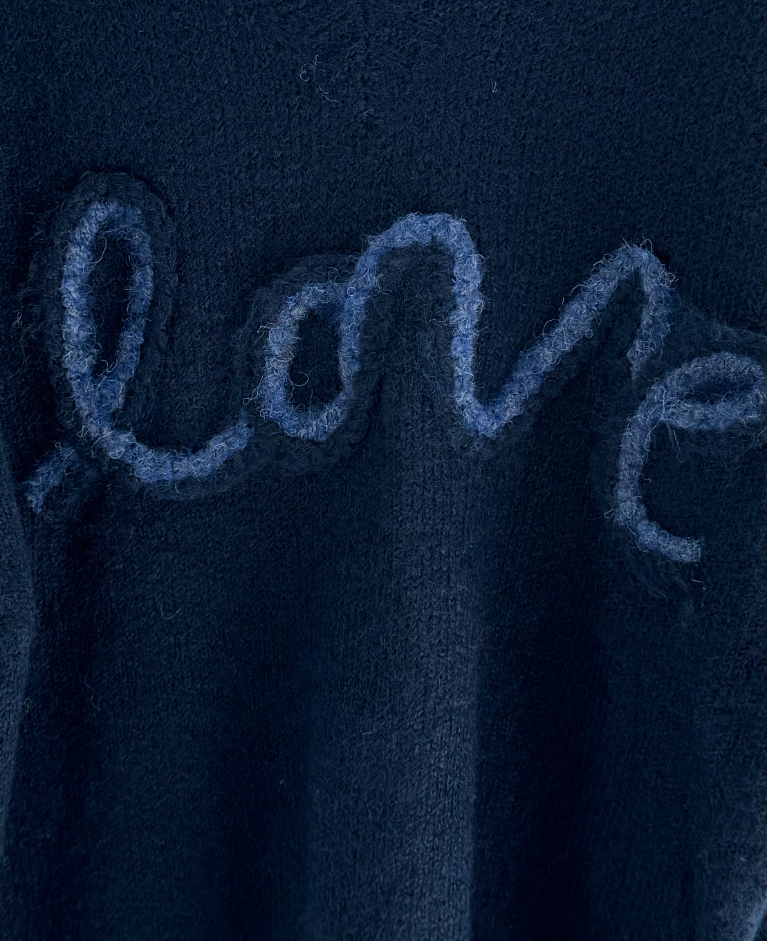 Love Jumper in Deep Blue