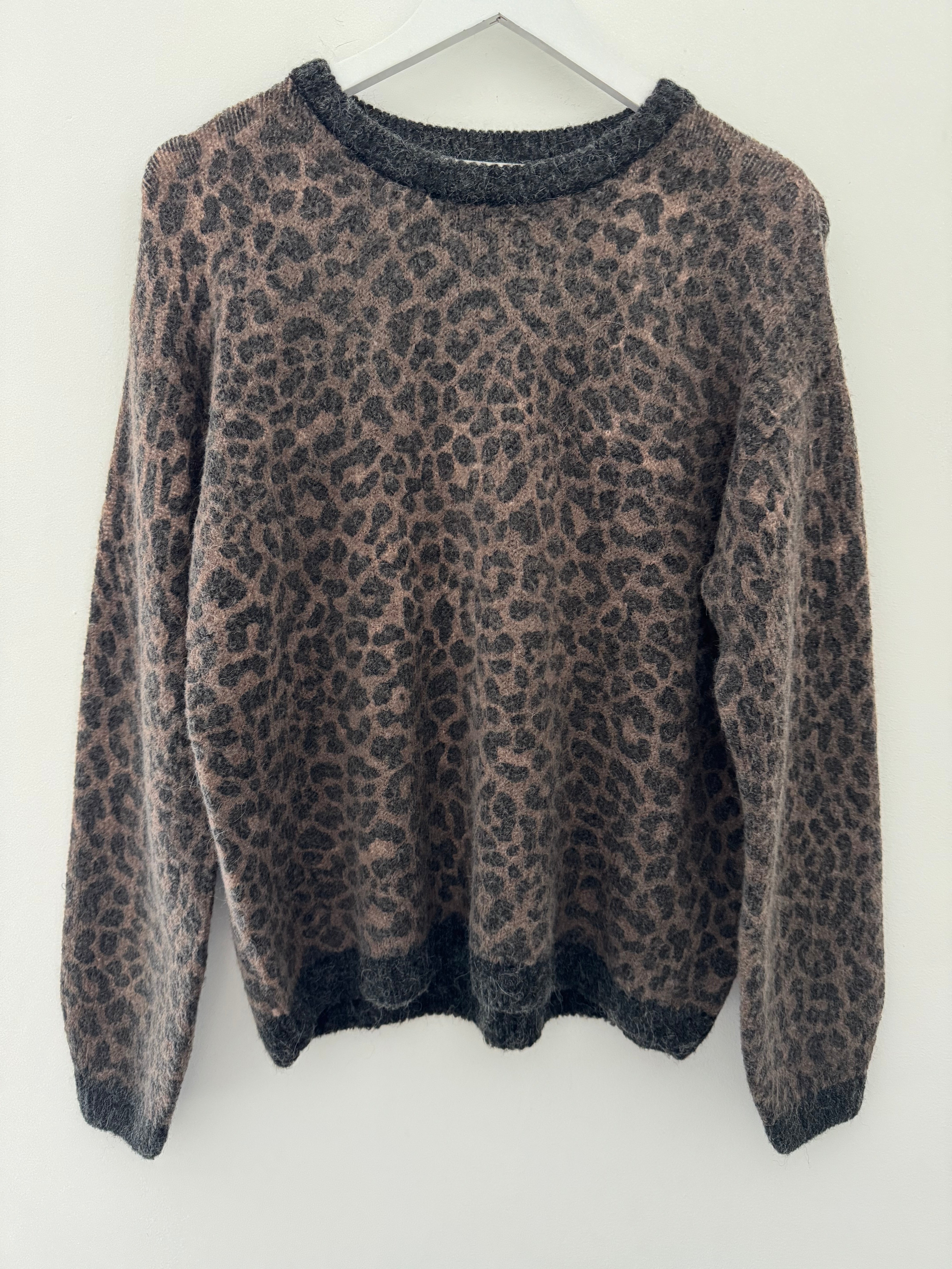 Luxe Leopard Print Jumper