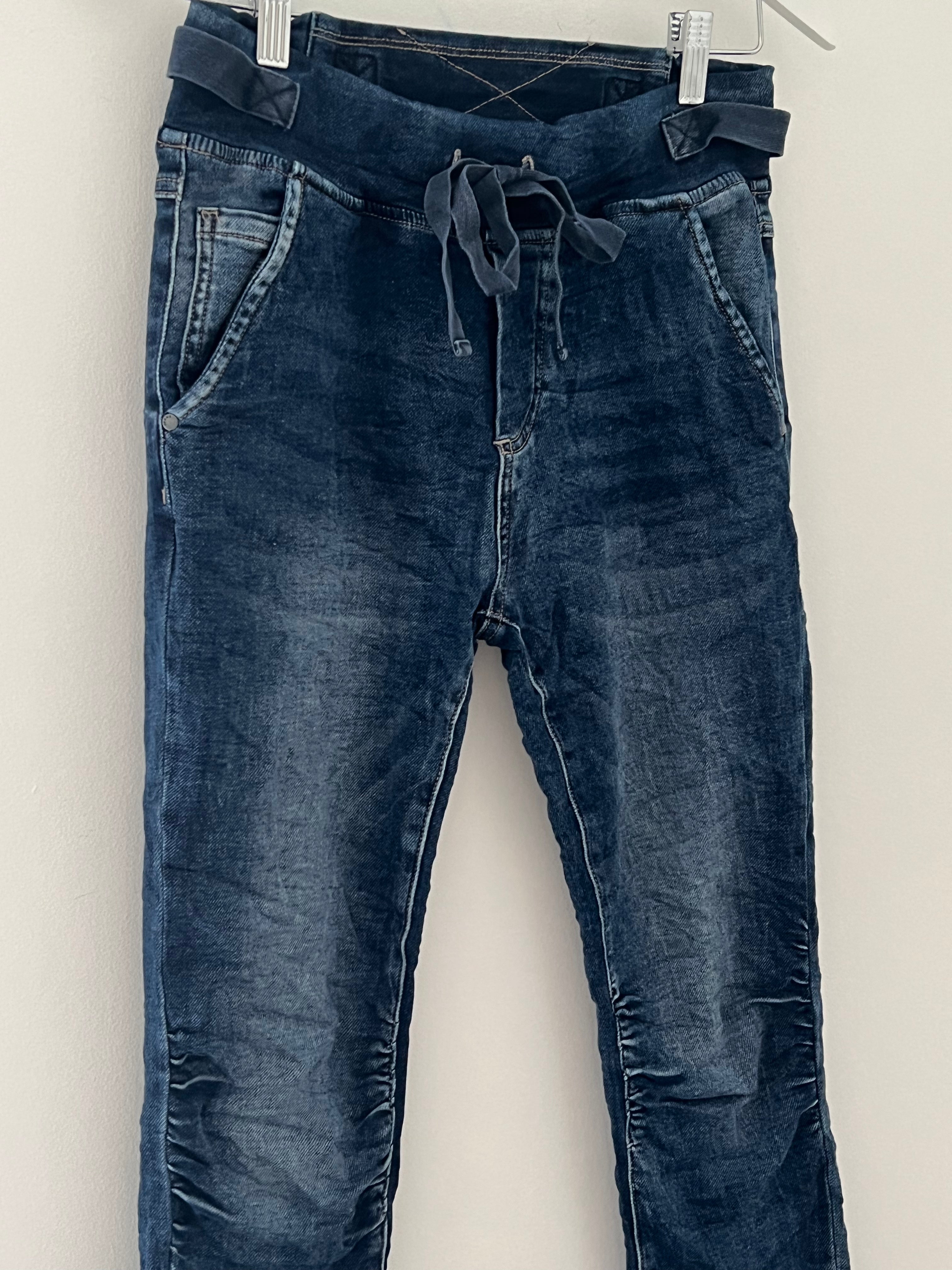 Denim Jean Joggers