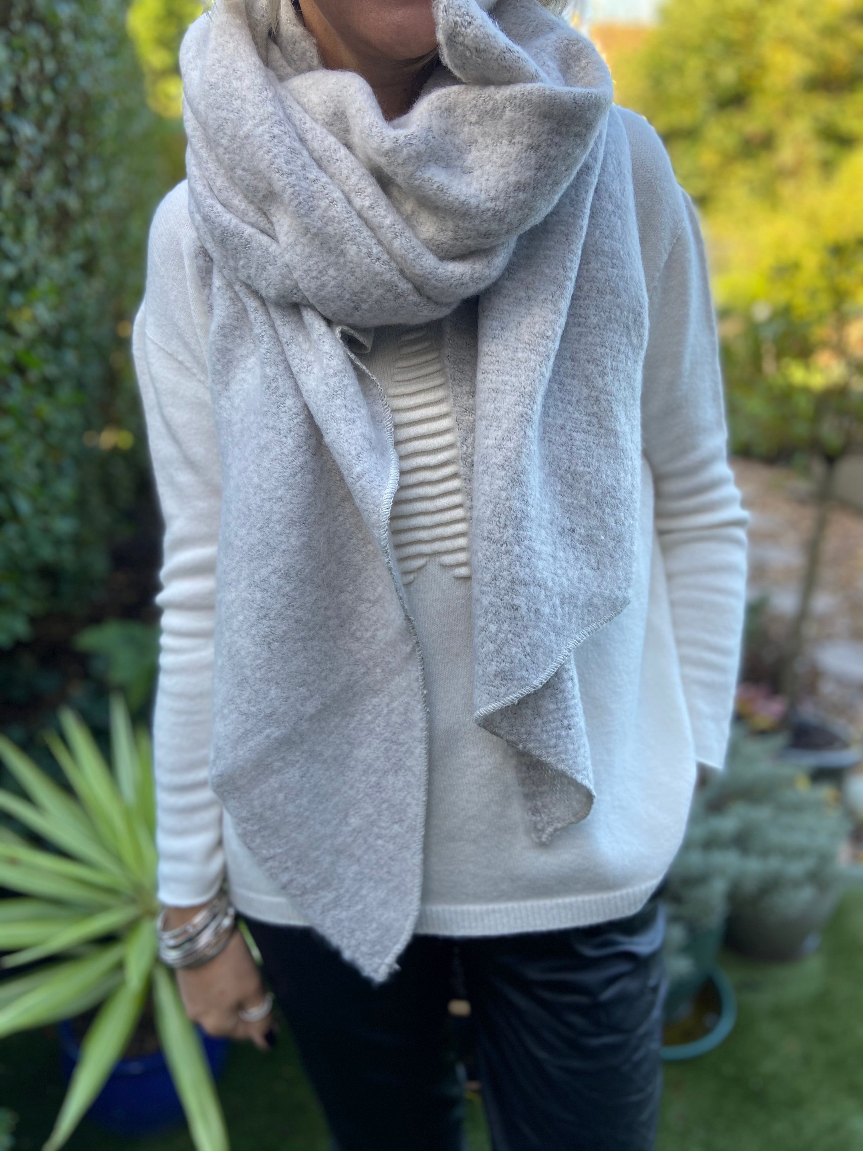 Super Soft and Warm Scarf in Grey