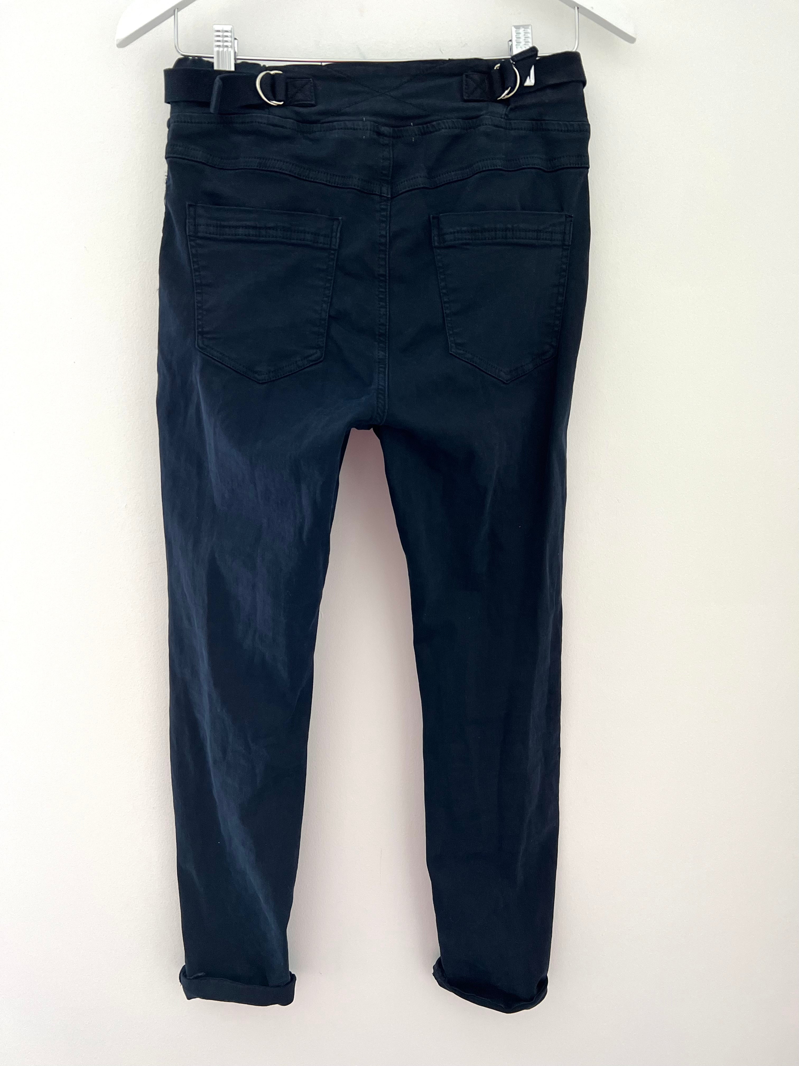 Jean Joggers in Ink