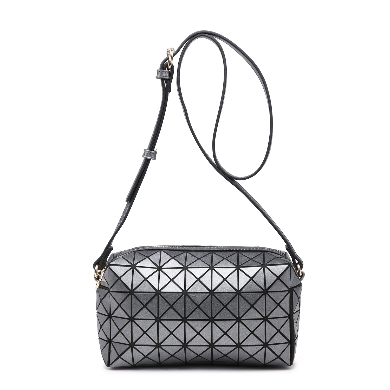 Prism Crossbody Bag in Pewter
