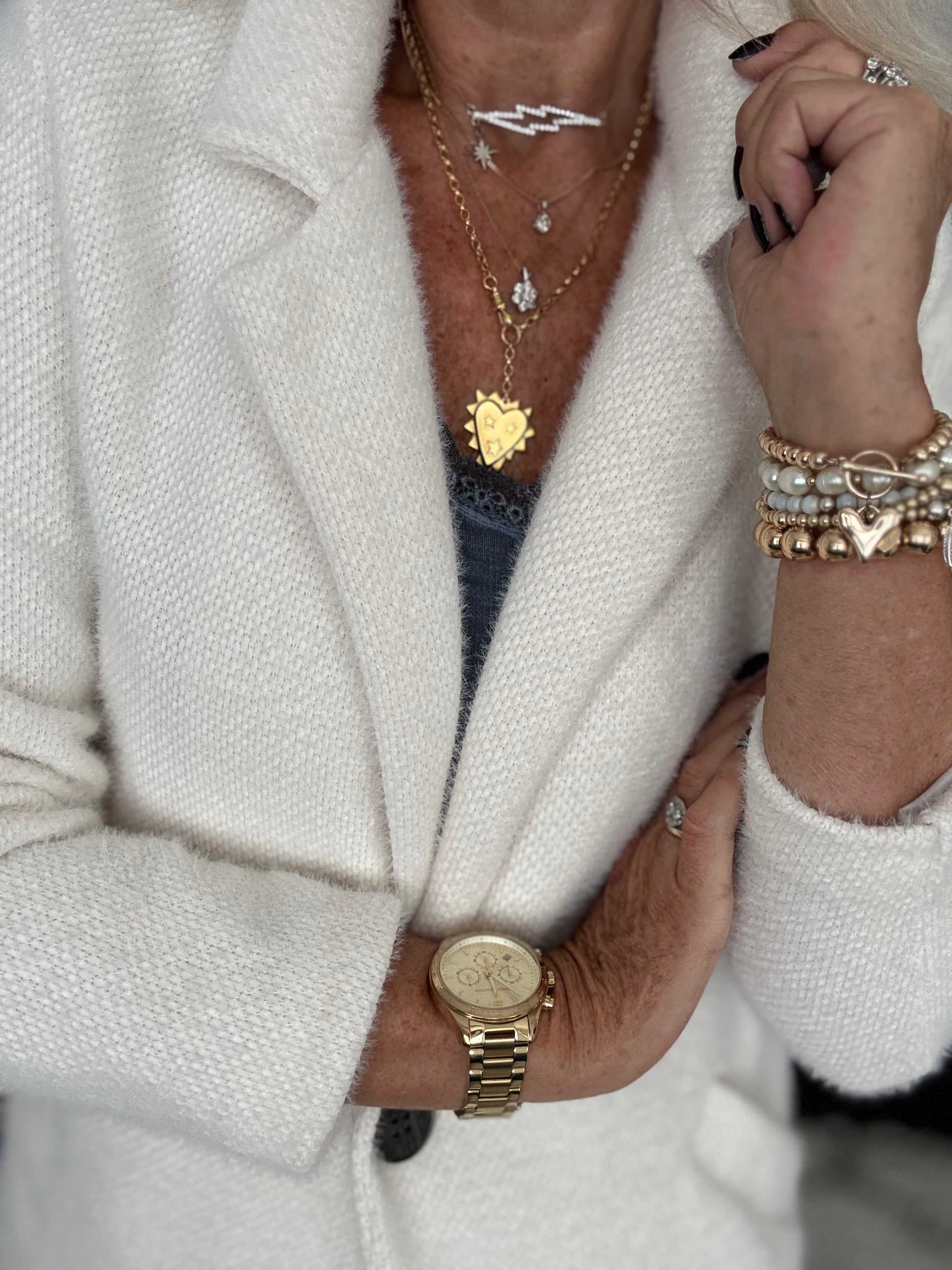 Luxe Coat in Winter White