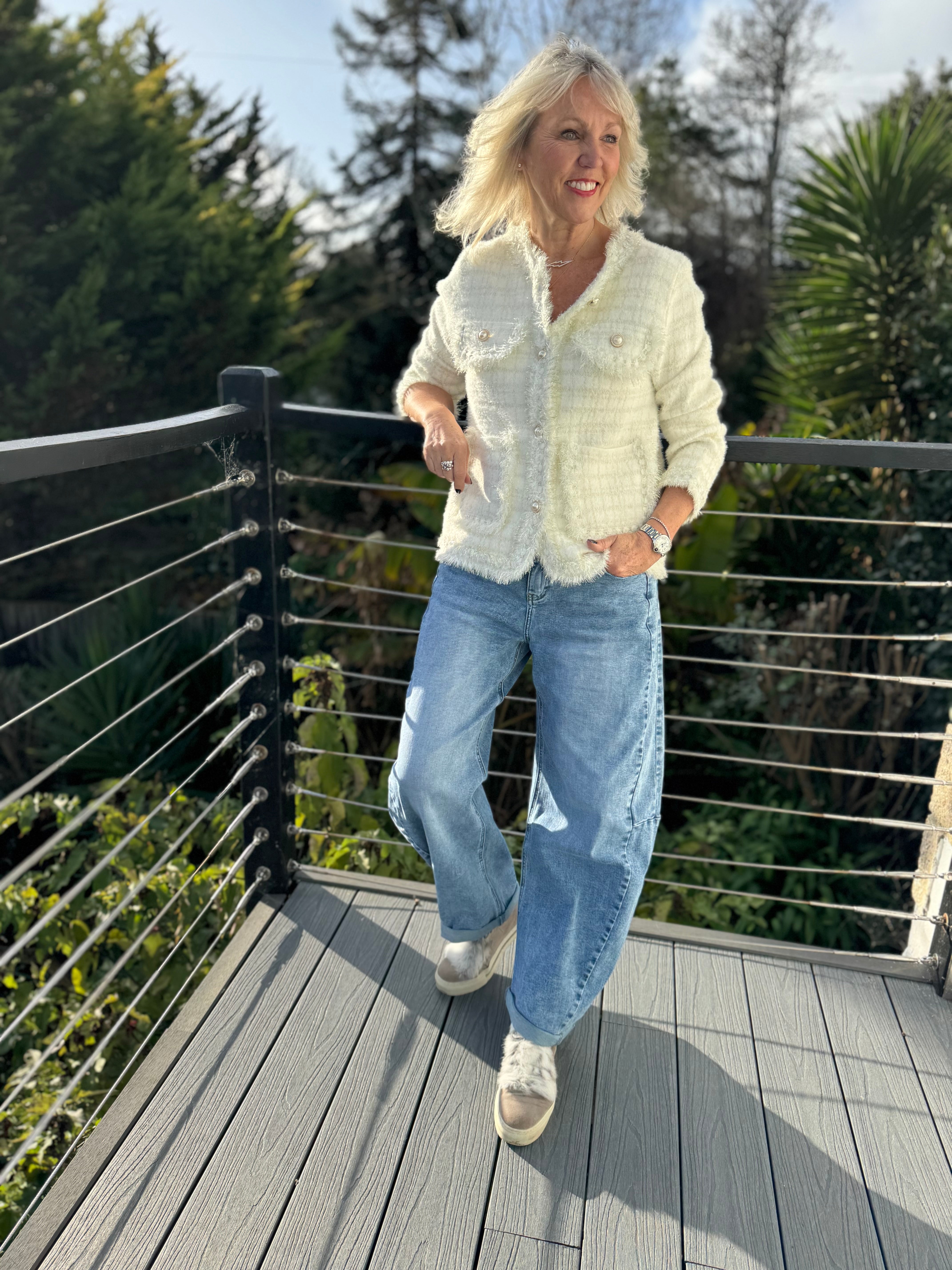 Premium Barrel Stretchy Jeans