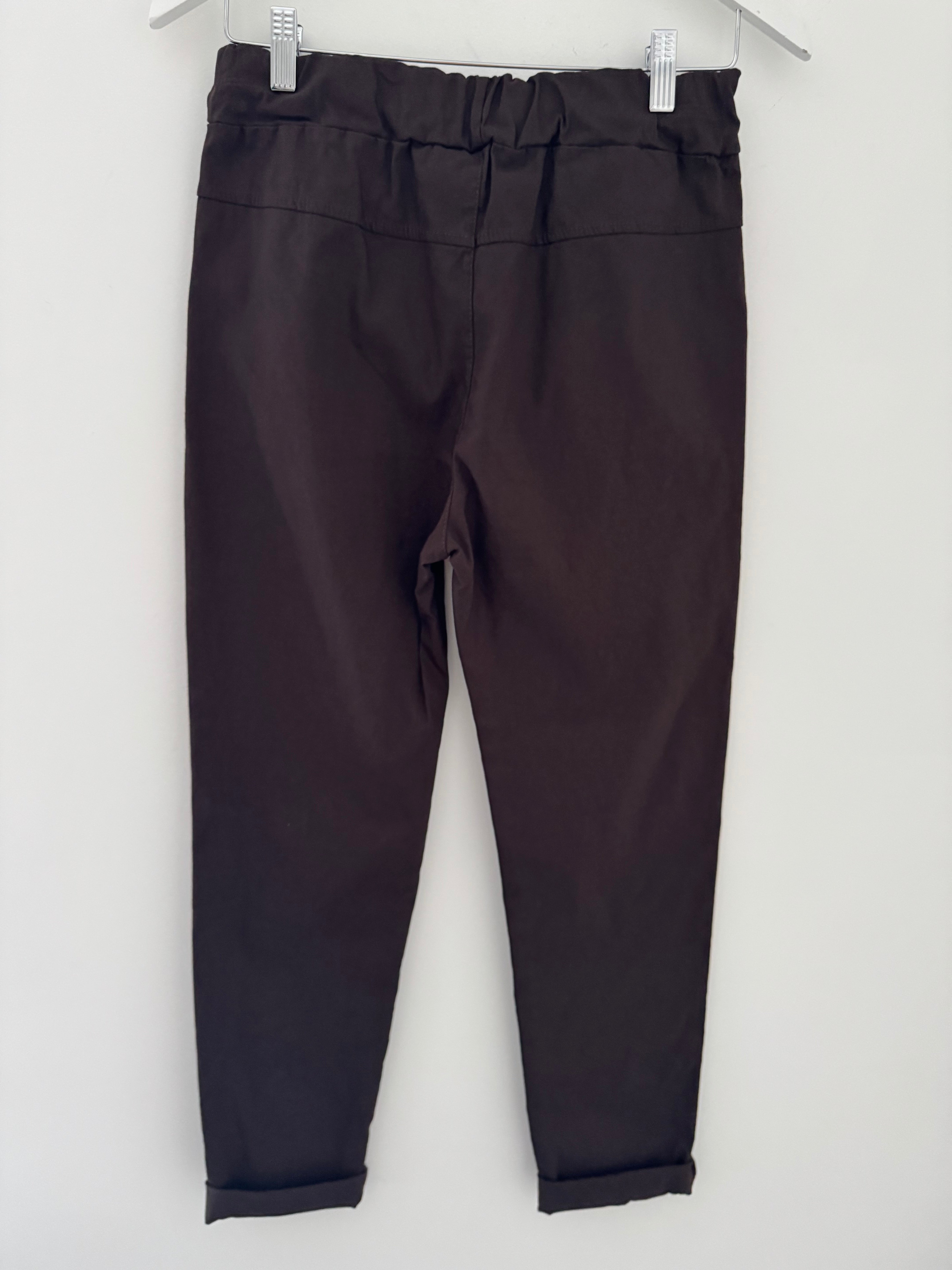 Super Stretch Joggers in Dark Cocoa