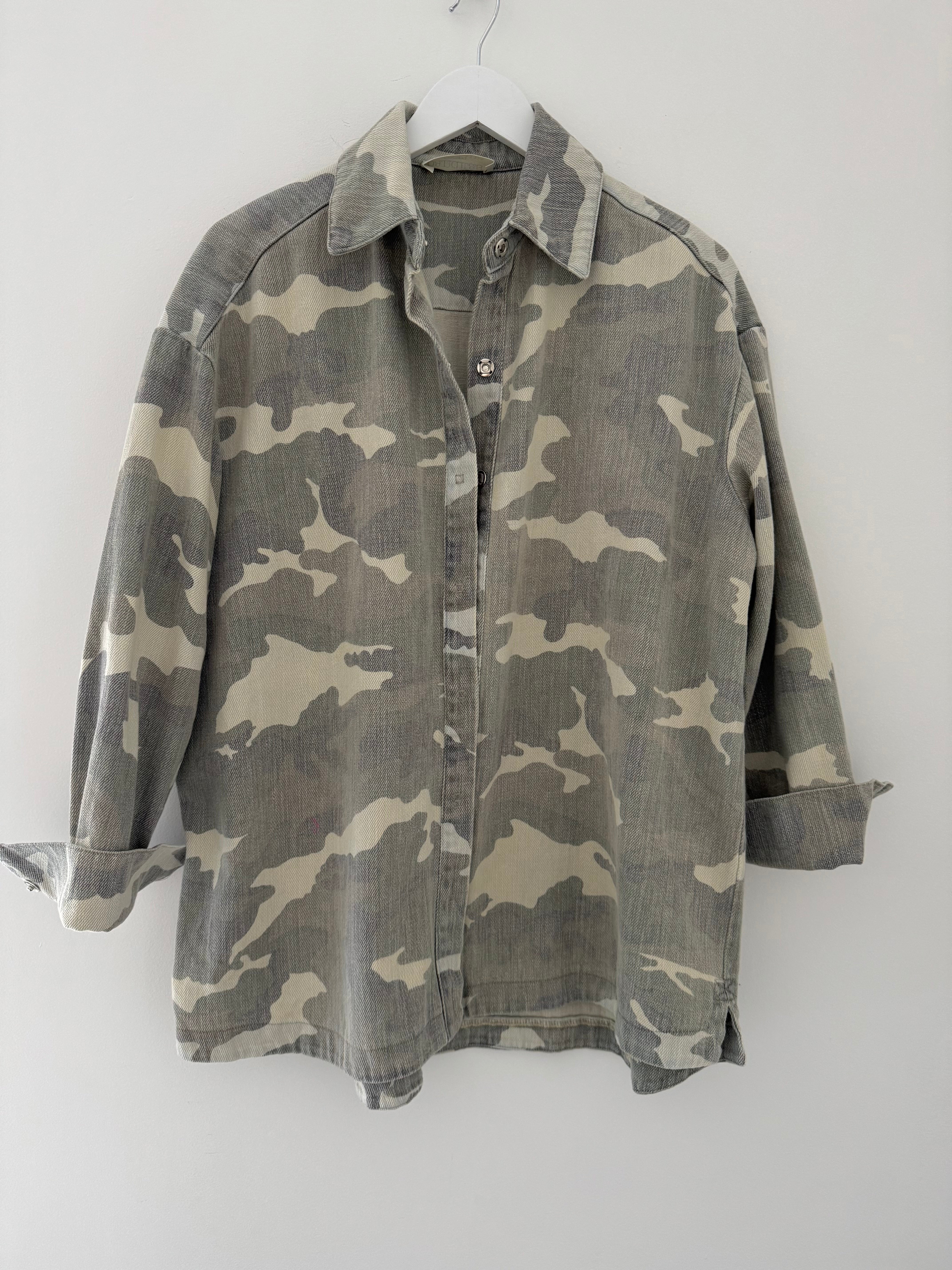 Camo Boyfriend Shacket