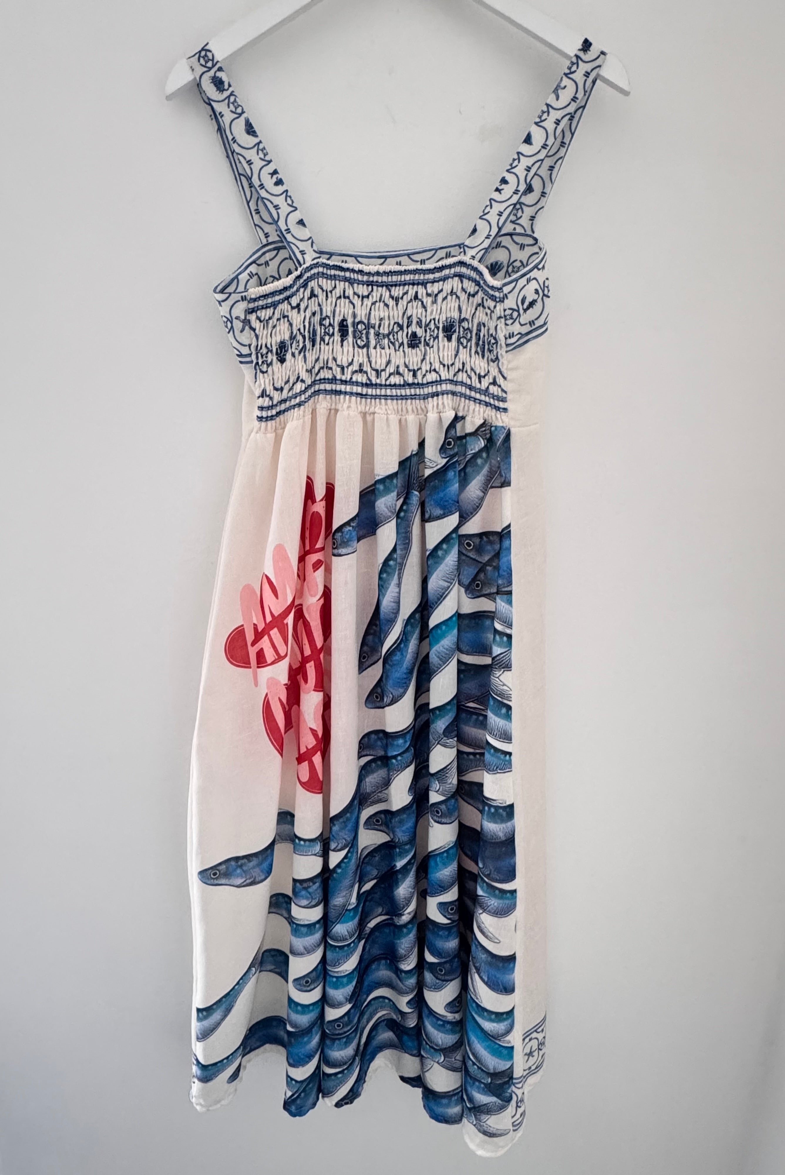 Designer Strappy Fish Dress