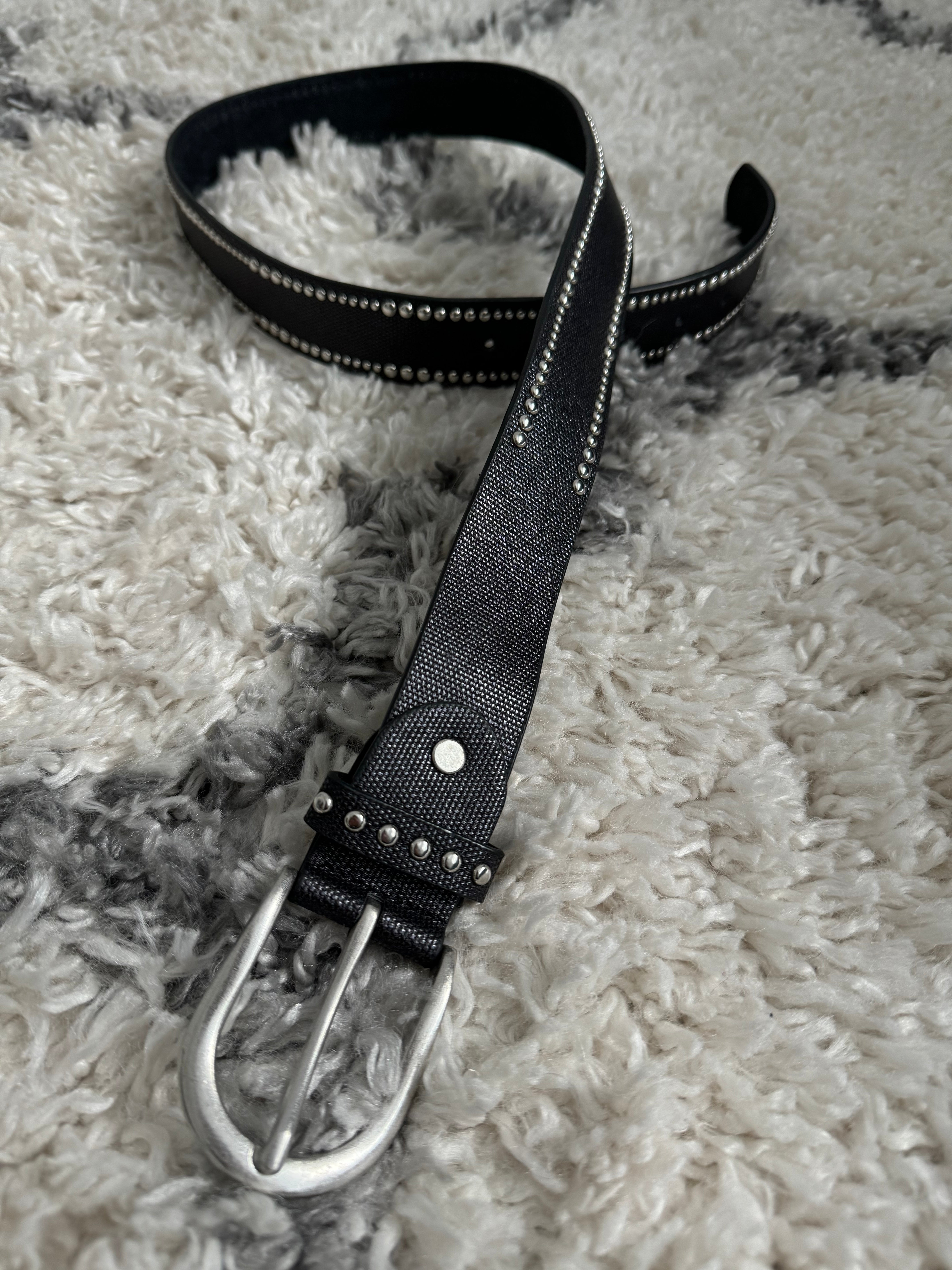 Studded Belt in Black