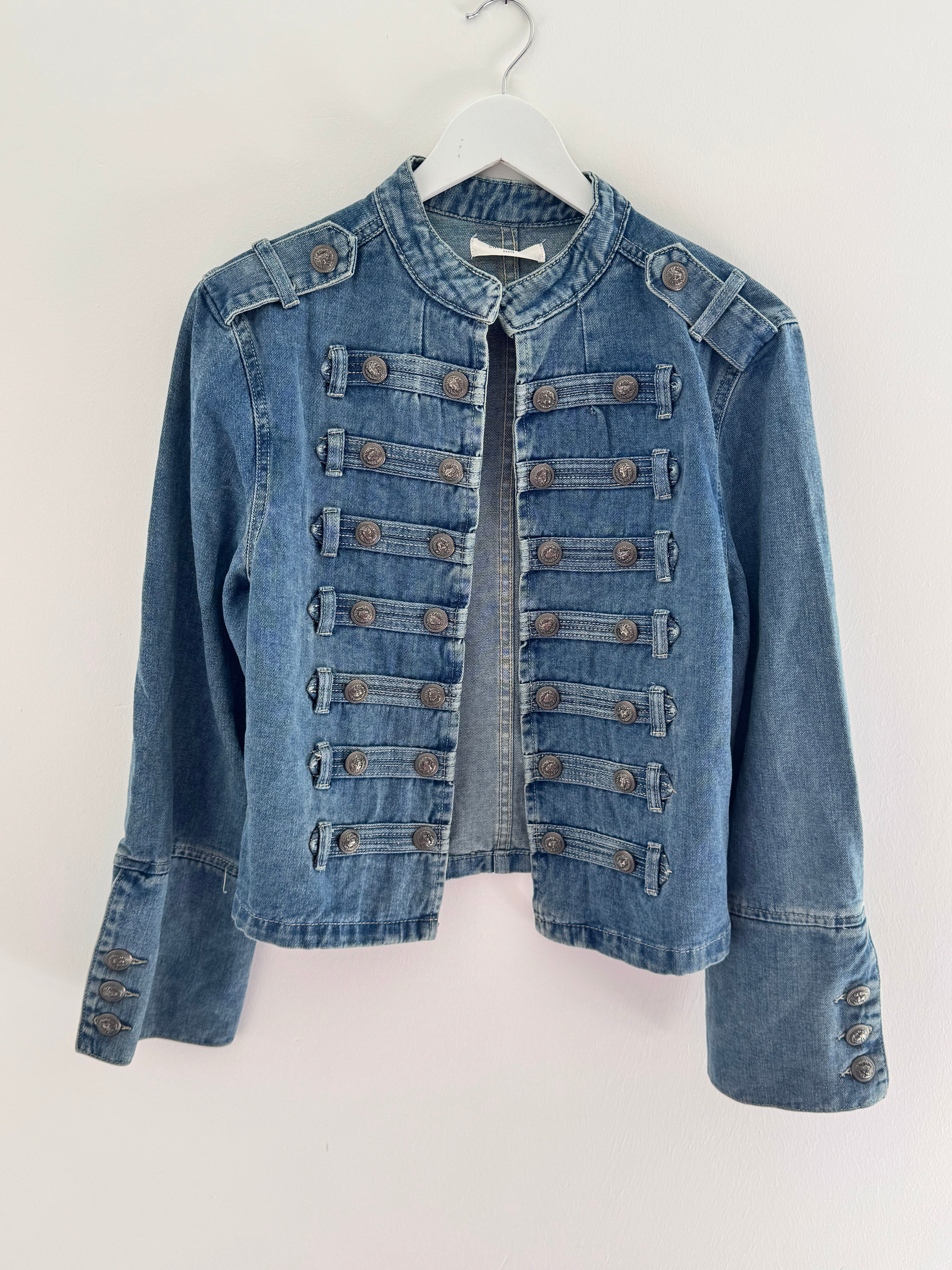 Military Jacket in Denim