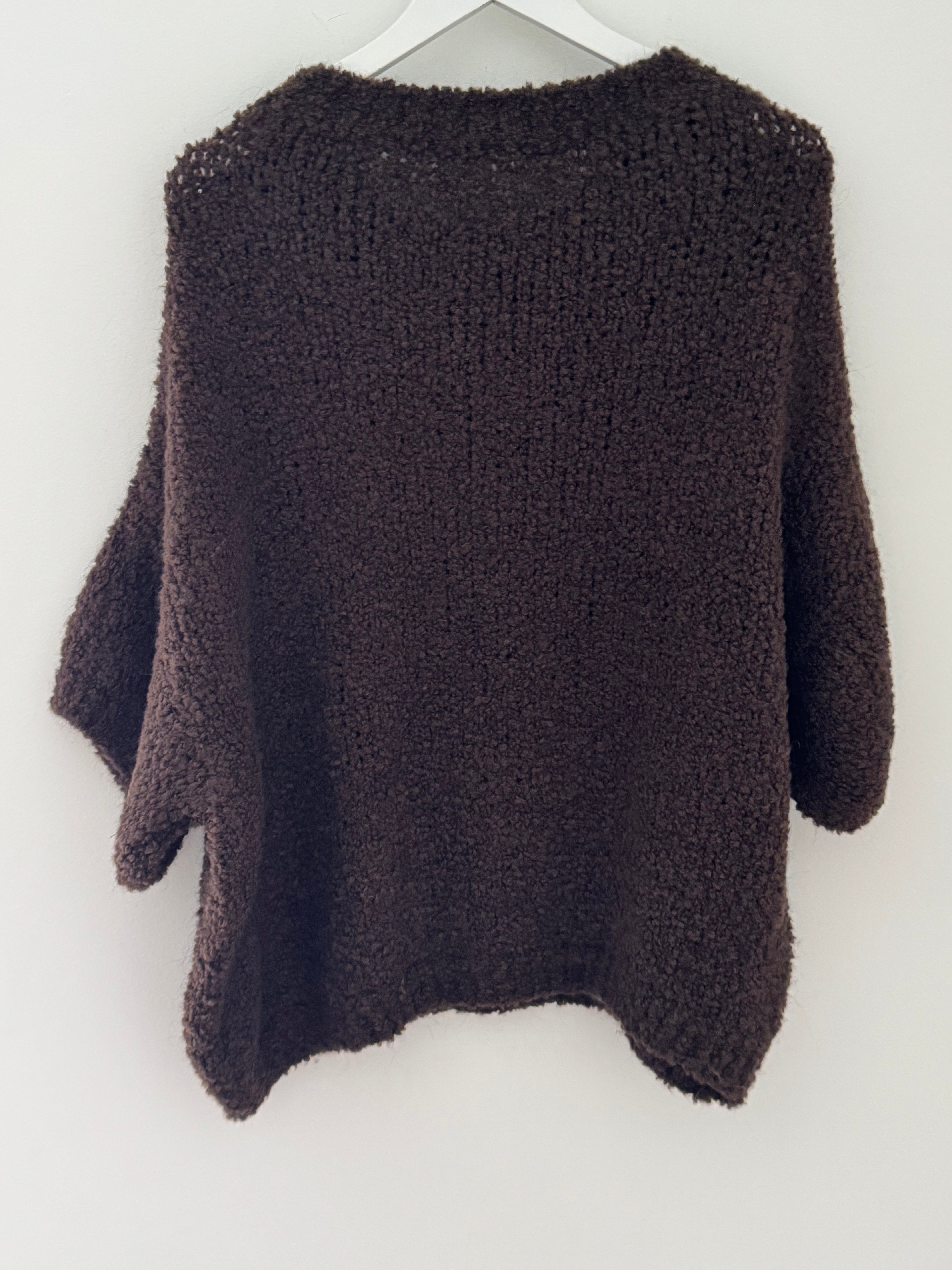 Boucle Jumper in Chocolate