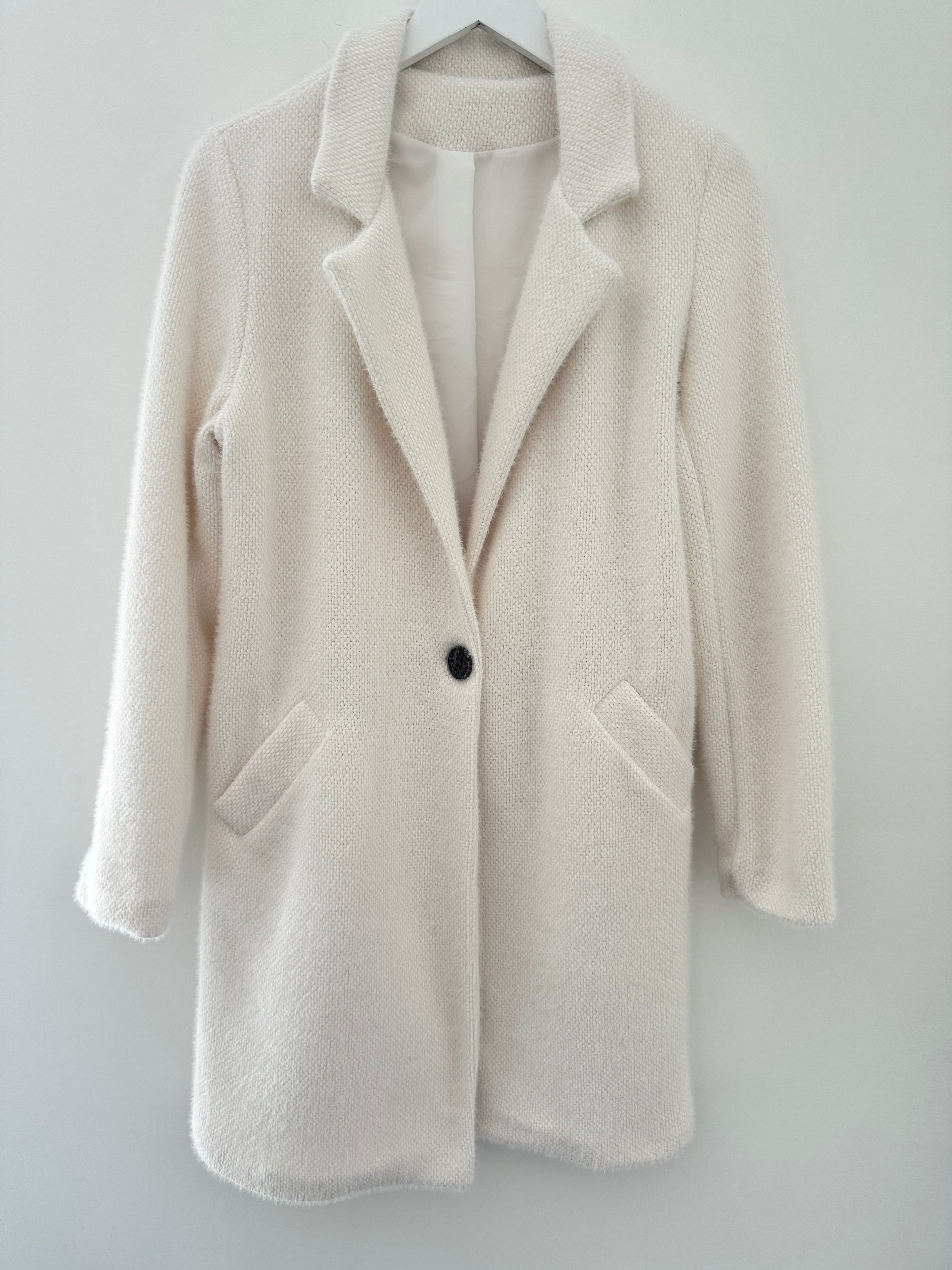 Luxe Coat in Winter White