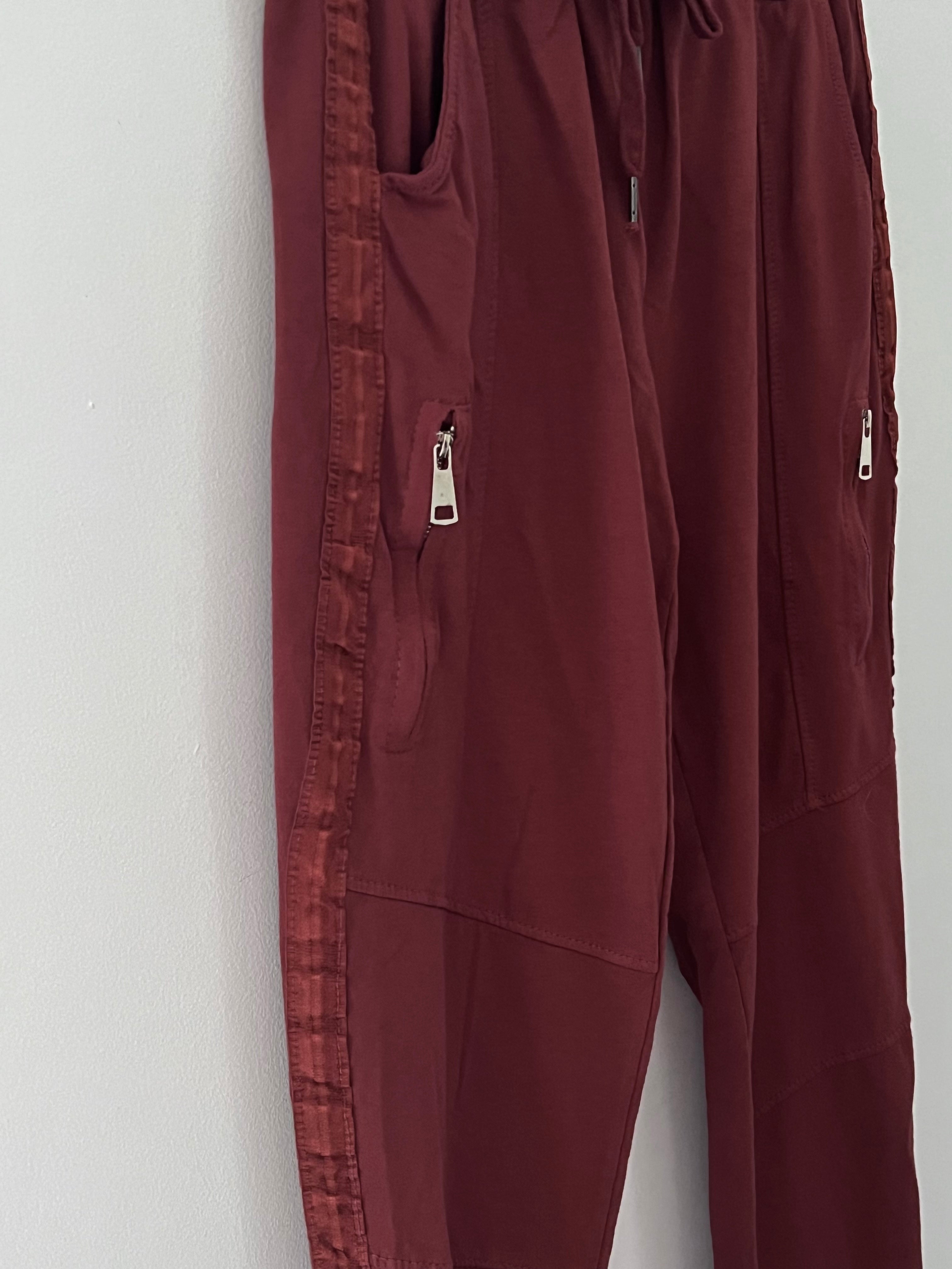 Jersey Stretch Joggers in Spice