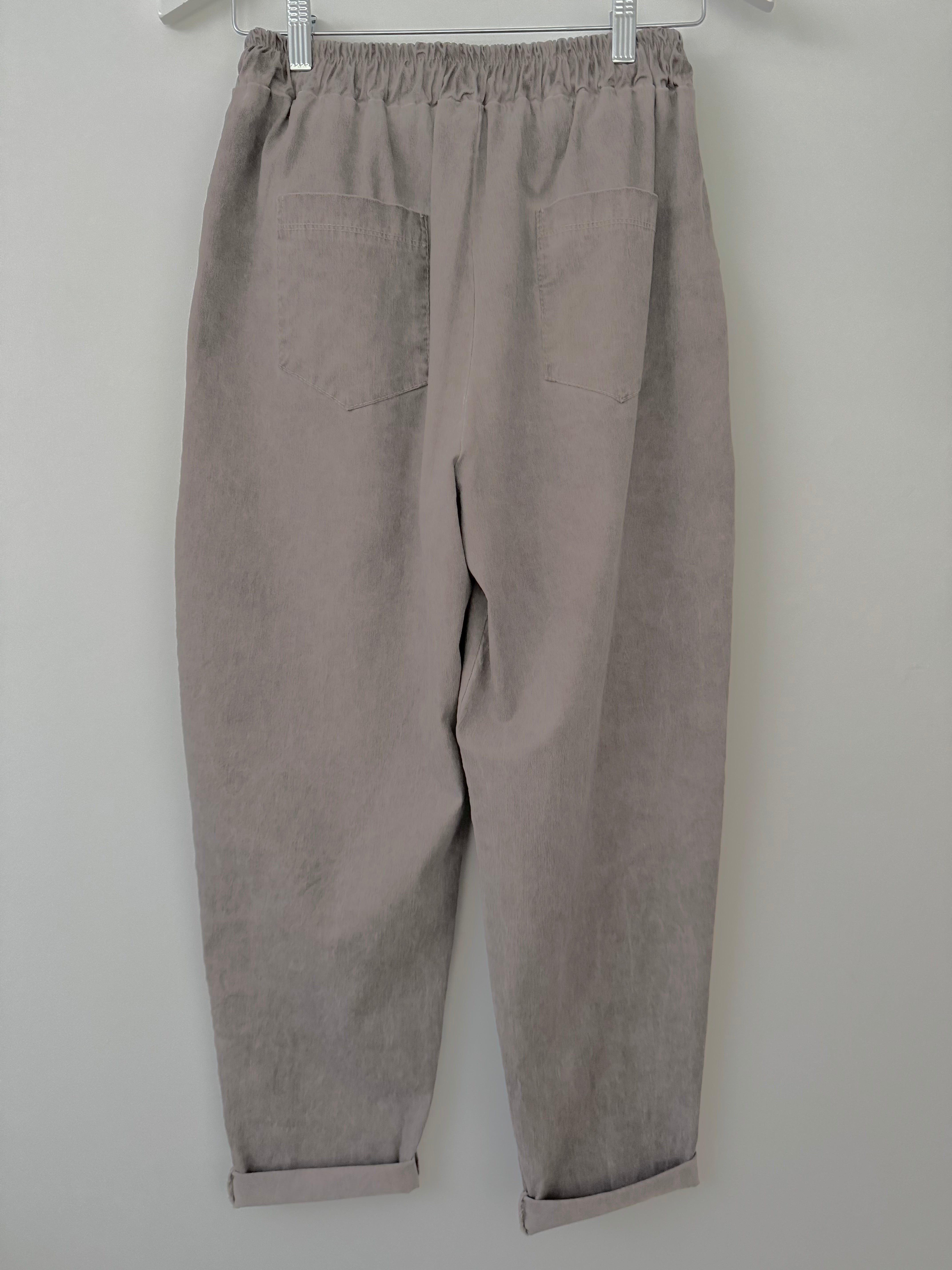 Engineered Boyfriend Joggers in Mocha