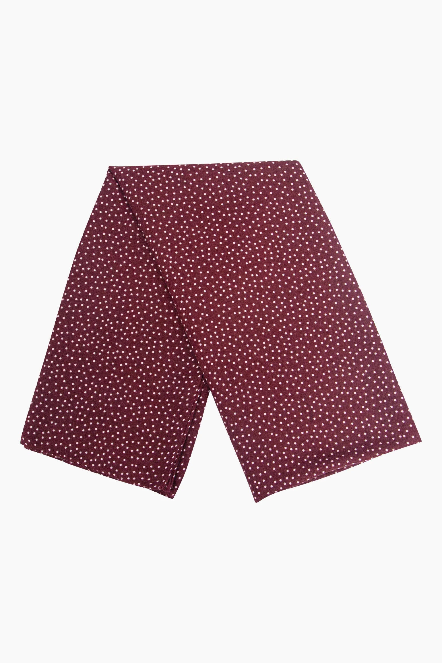 Soft Spotty Scarf in Berry
