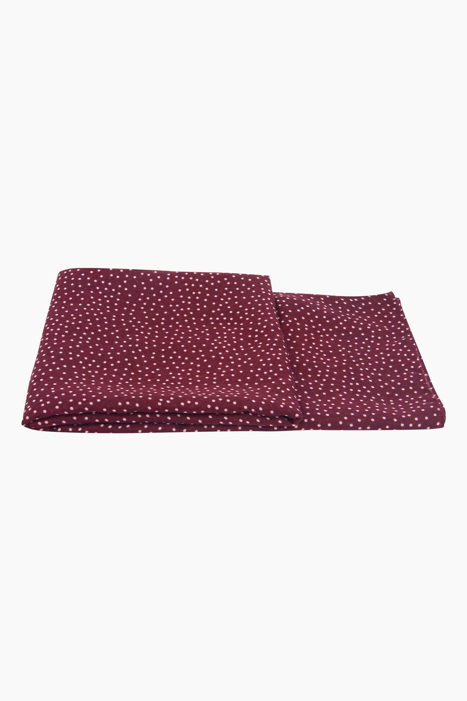 Soft Spotty Scarf in Berry